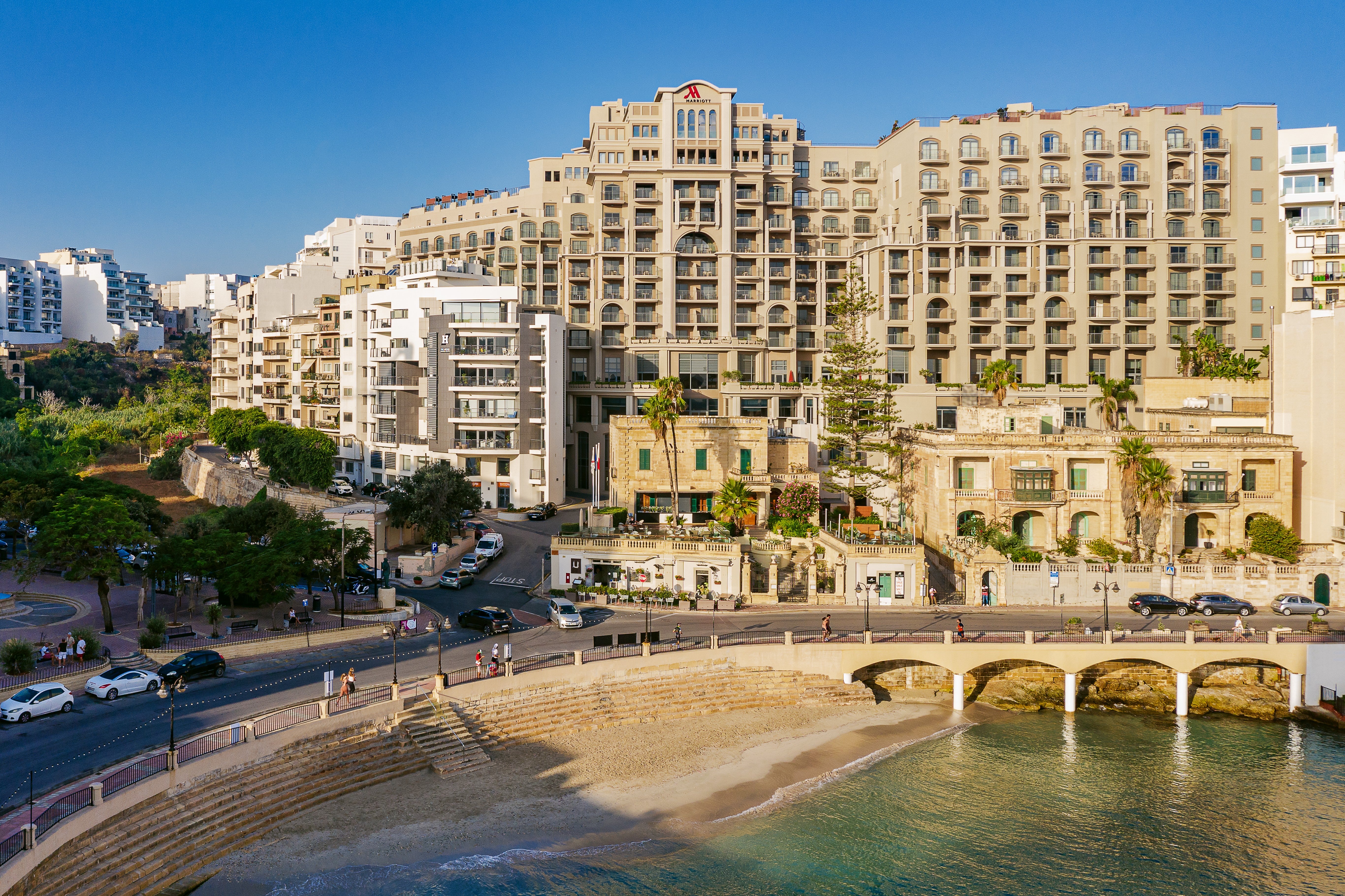 Stay at Malta Marriott Resort & Spa for easy access to the coast