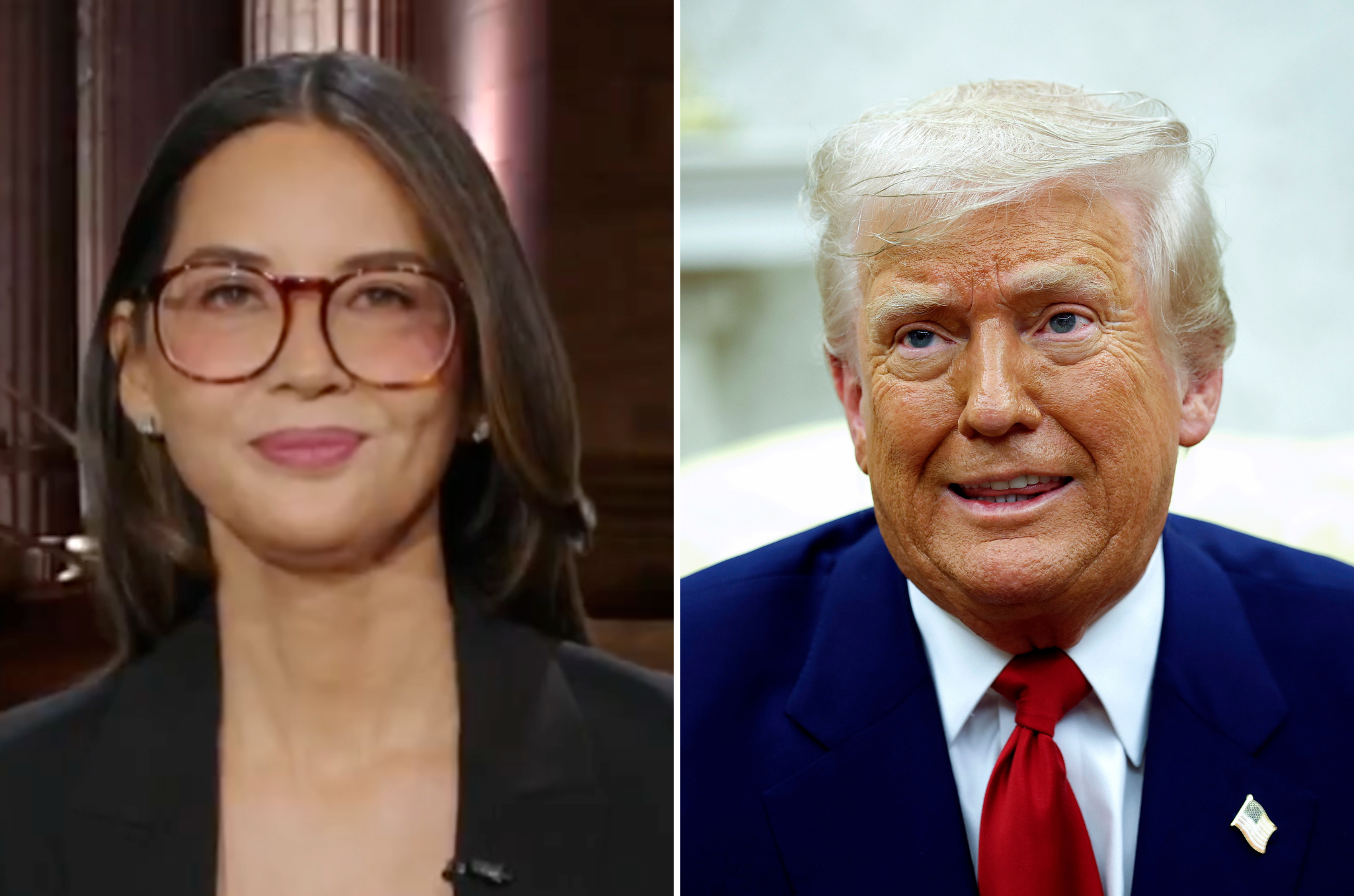 Olivia Munn blasted Donald Trump's tariff strategy on 'The Daily Show'