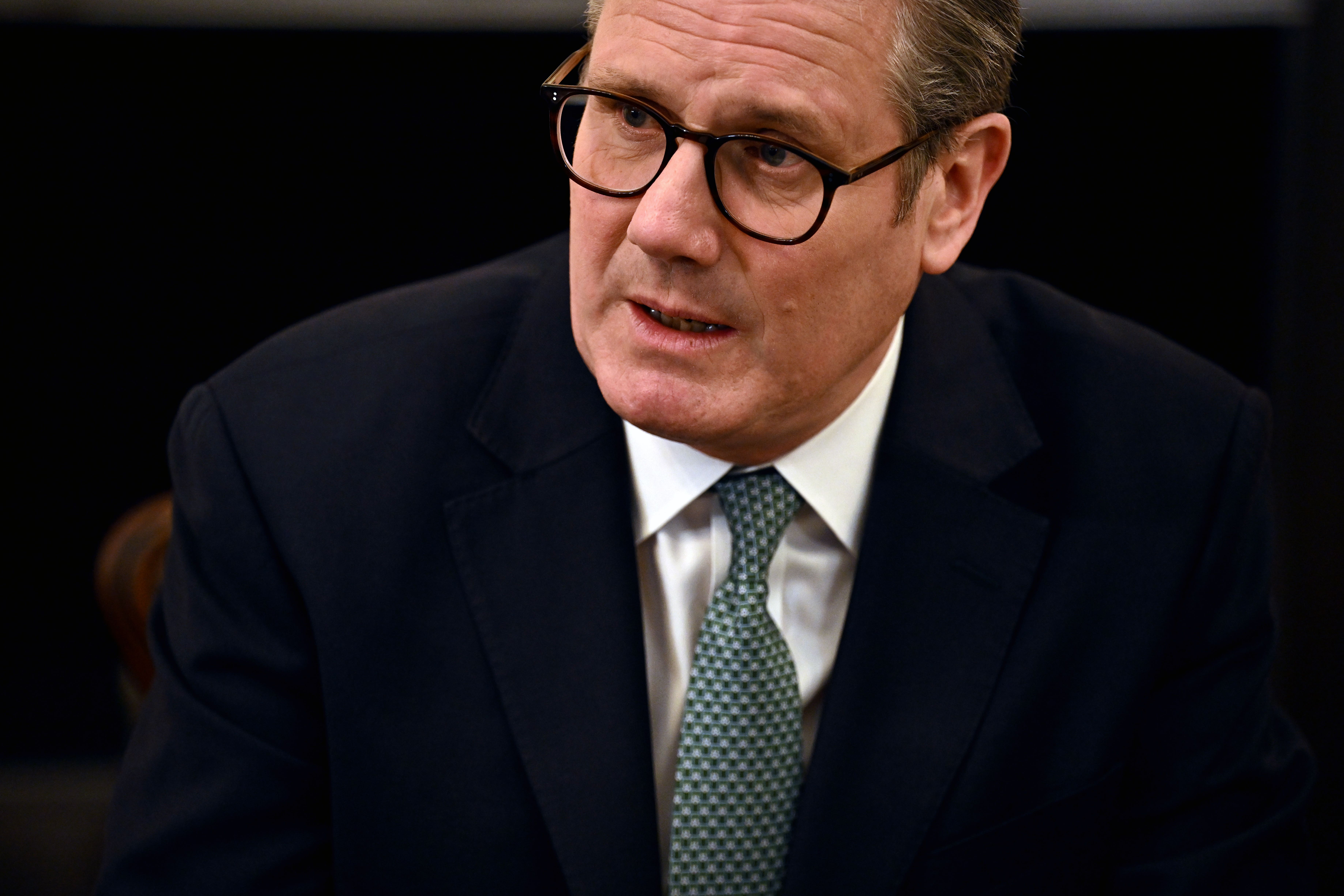 The UK cannot ‘just sit back and hope’, Sir Keir Starmer said amid uncertainty over Donald Trump’s tariffs