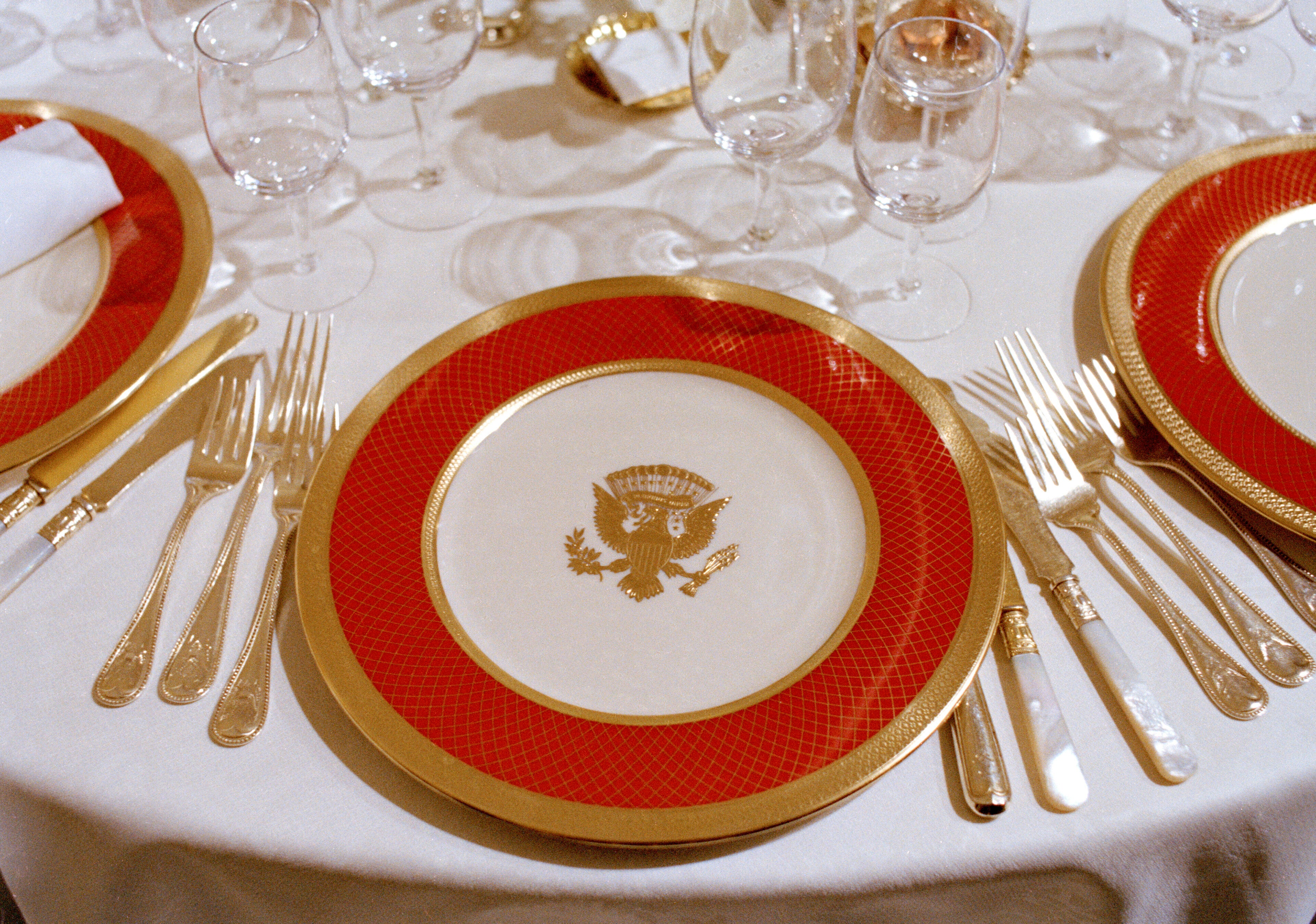 State Dinners White House Ornament