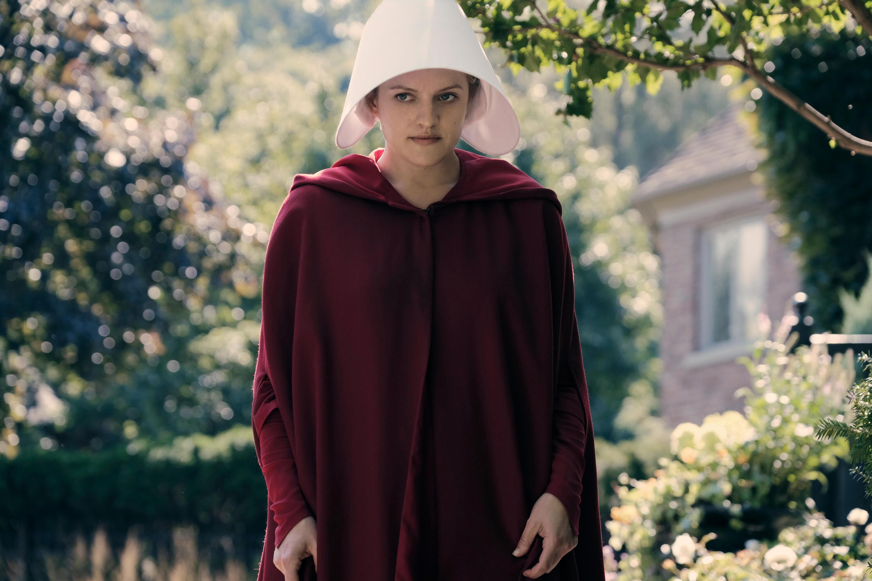 Elisabeth Moss as June Osbourne in ‘The Handmaid’s Tale’