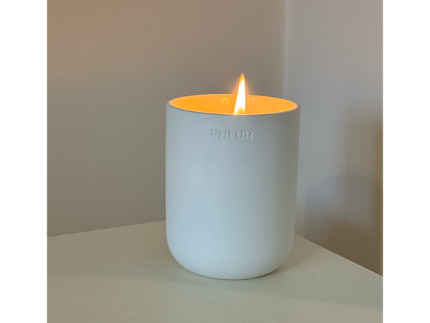 Phlur testing pics for best scented candles review indybest