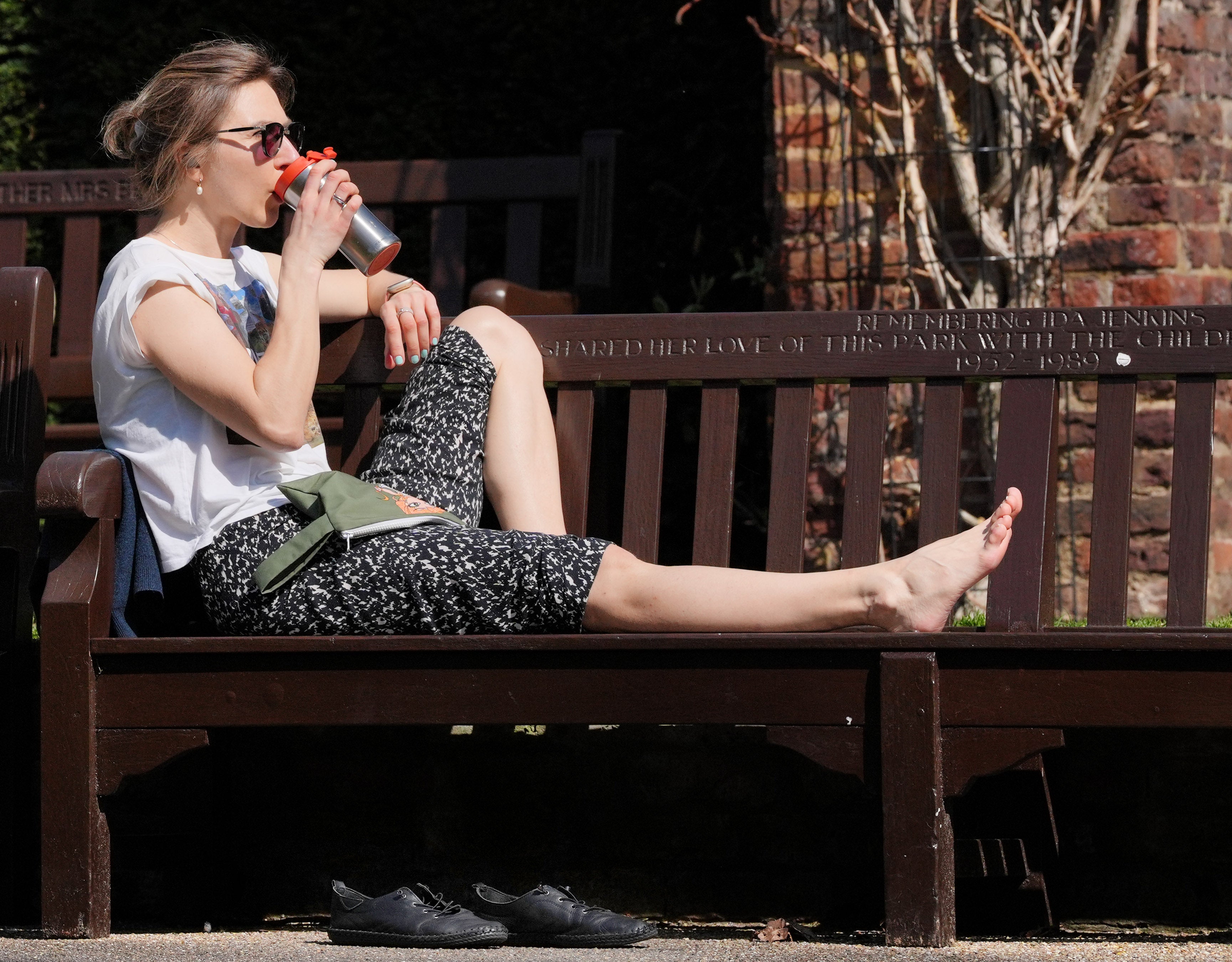 Londoners were warned against barbecues as the wildfire warnings continue