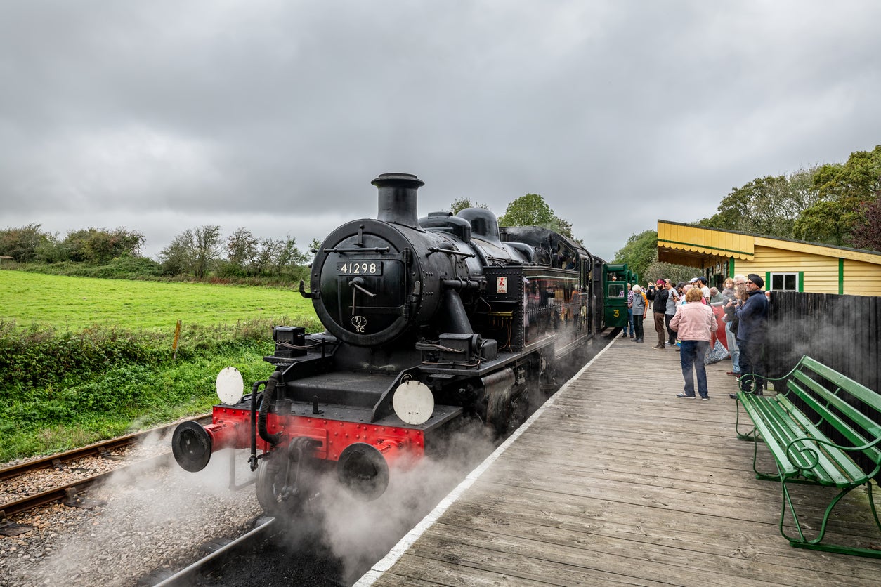 It’s all aboard the Isle of Wight Steam Railway