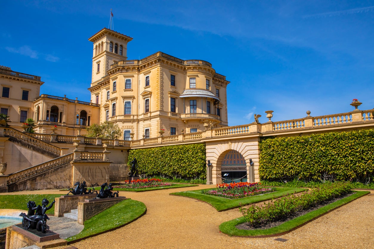 Osborne House combines Victorian opulence with Italianate gardens