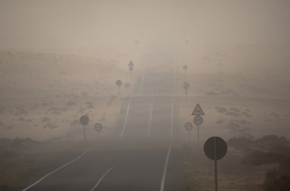 The weather conditions come just a week after Storm Nuria caused chaos across the islands