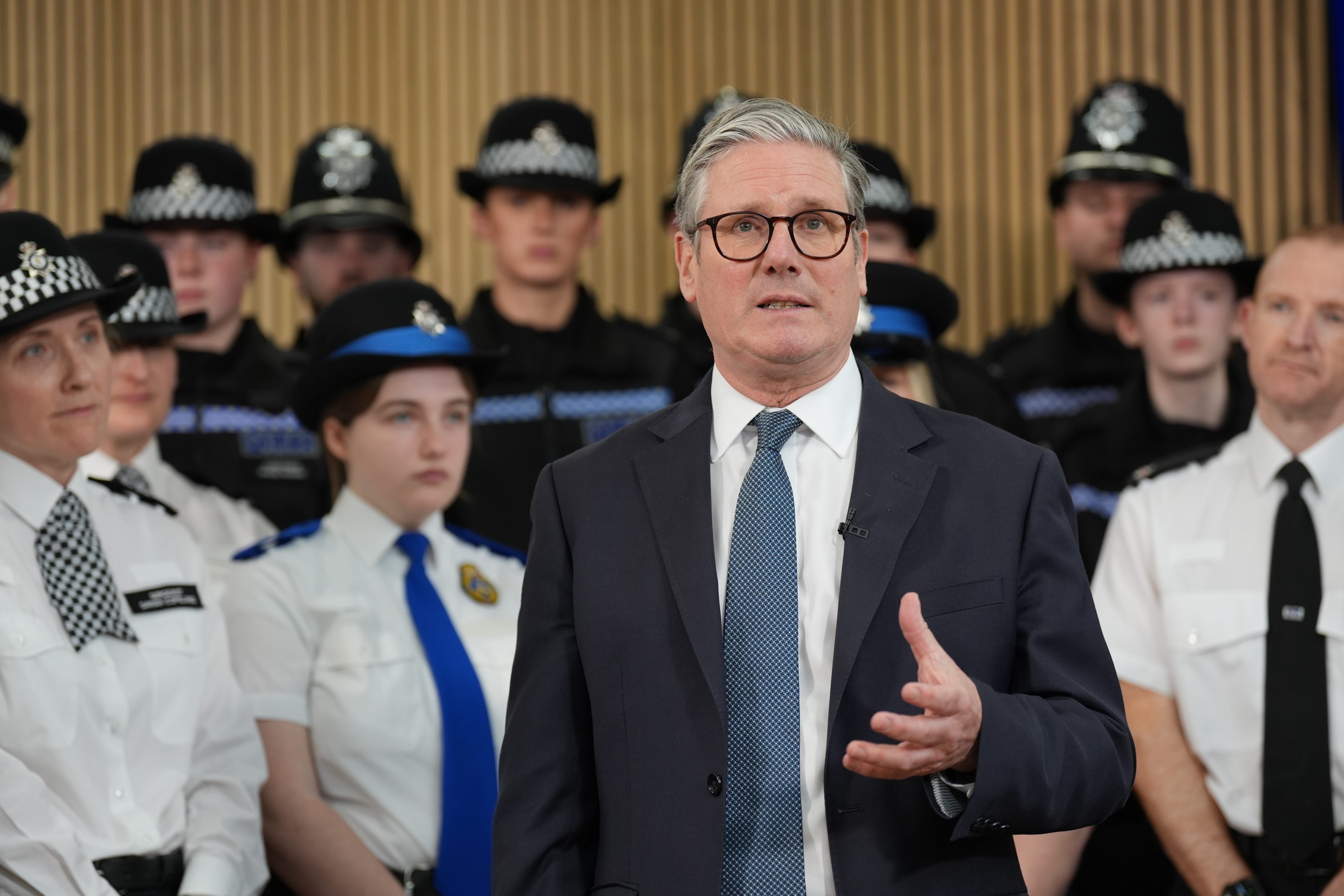 Prime Minister Sir Keir Starmer (Joe Giddens/PA)