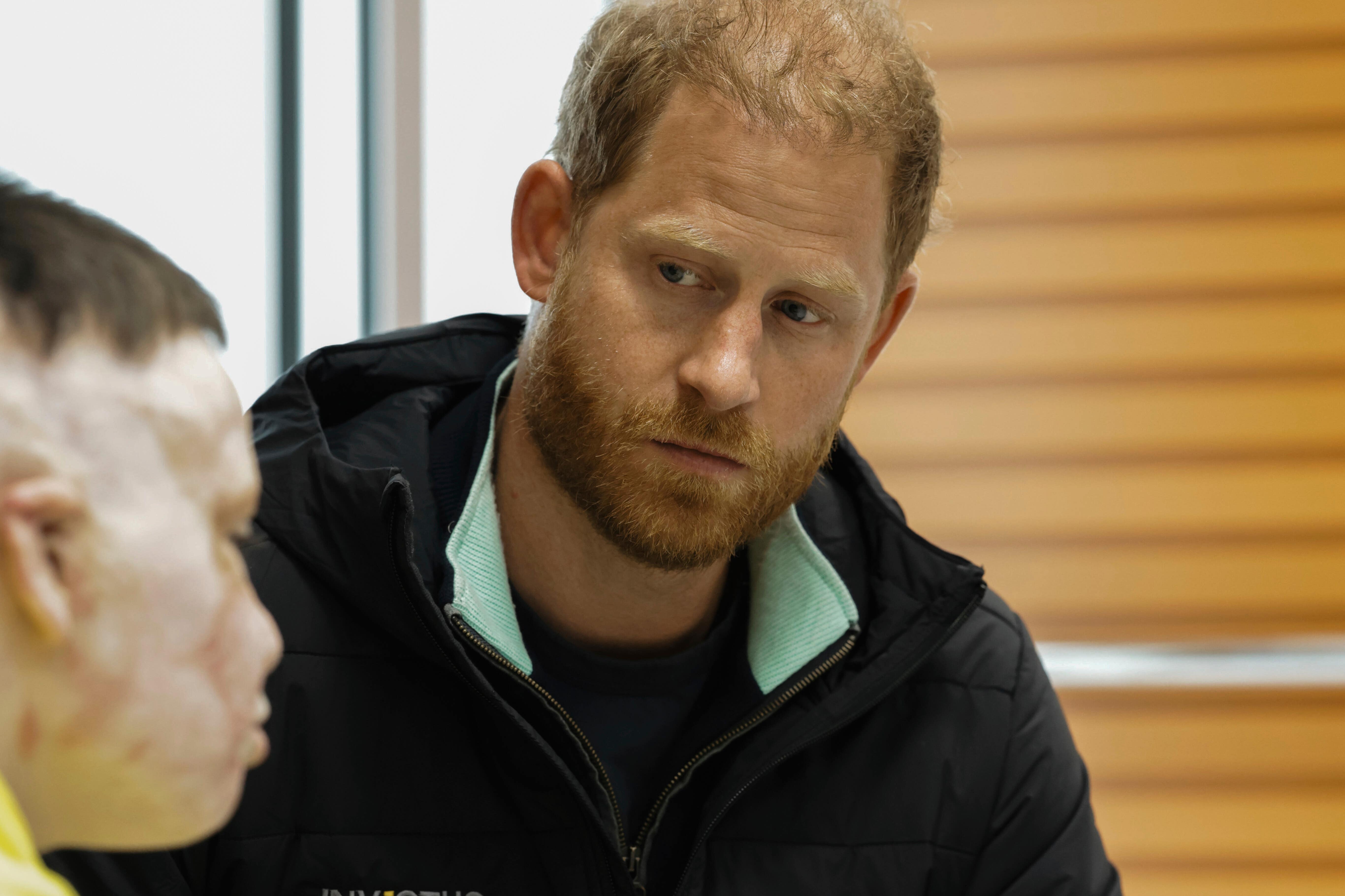 The Duke visited the Superhumans Center, an orthopedic clinic in Ukraine, (Yana Stukach/Superhumans Centre /AP)