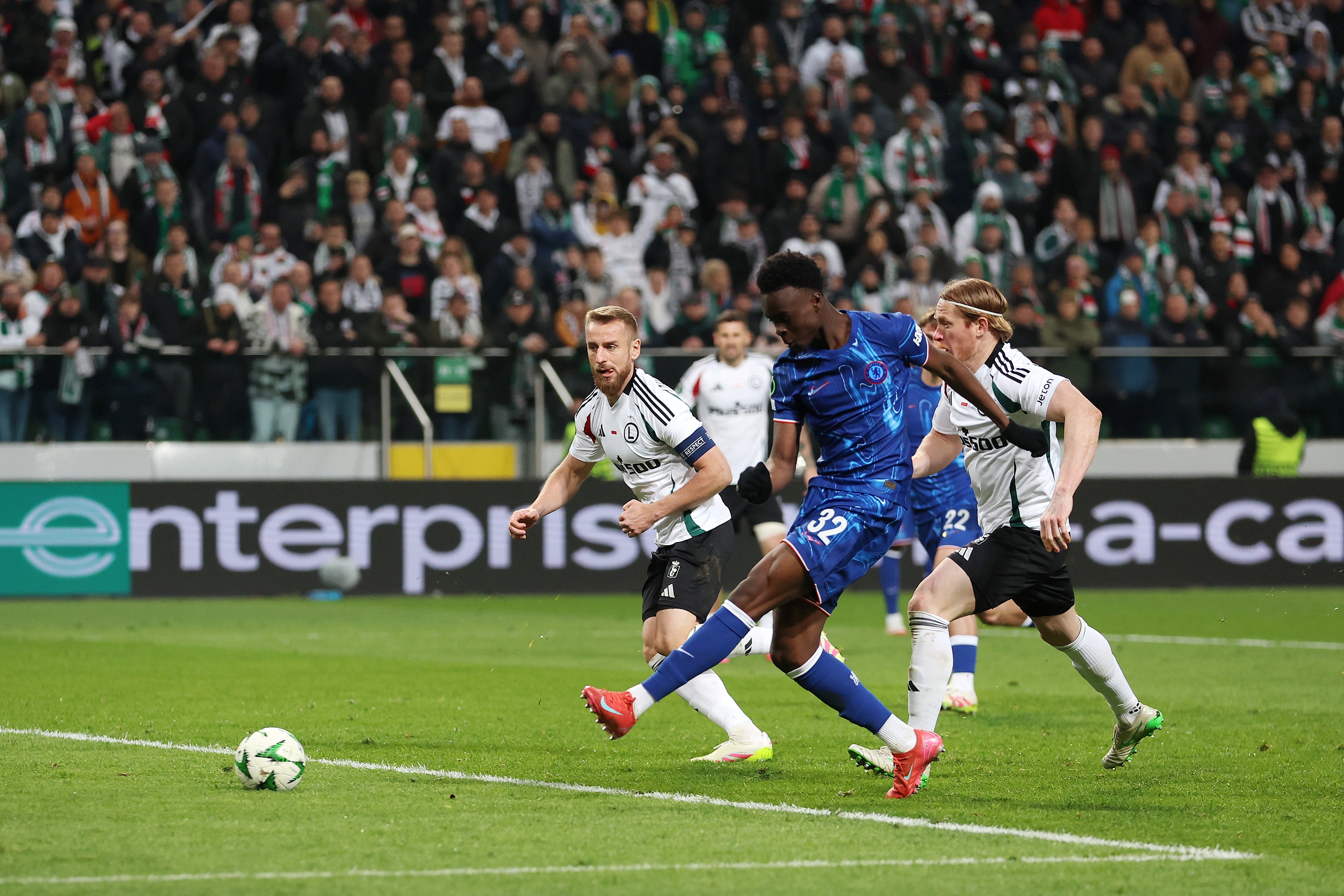 Teenager Tyrique George opened the scoring in the second half