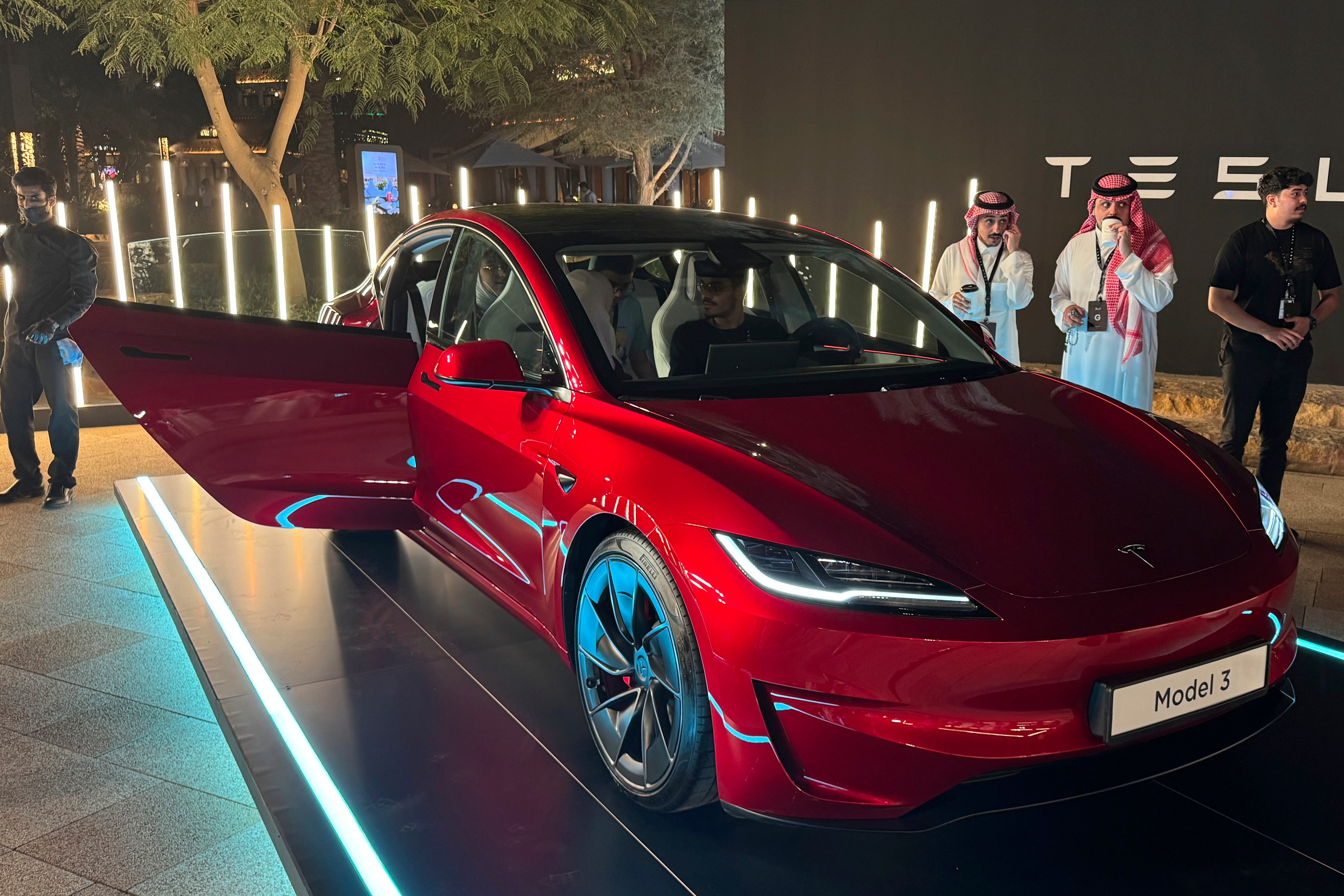 Saudi Arabia Tesla