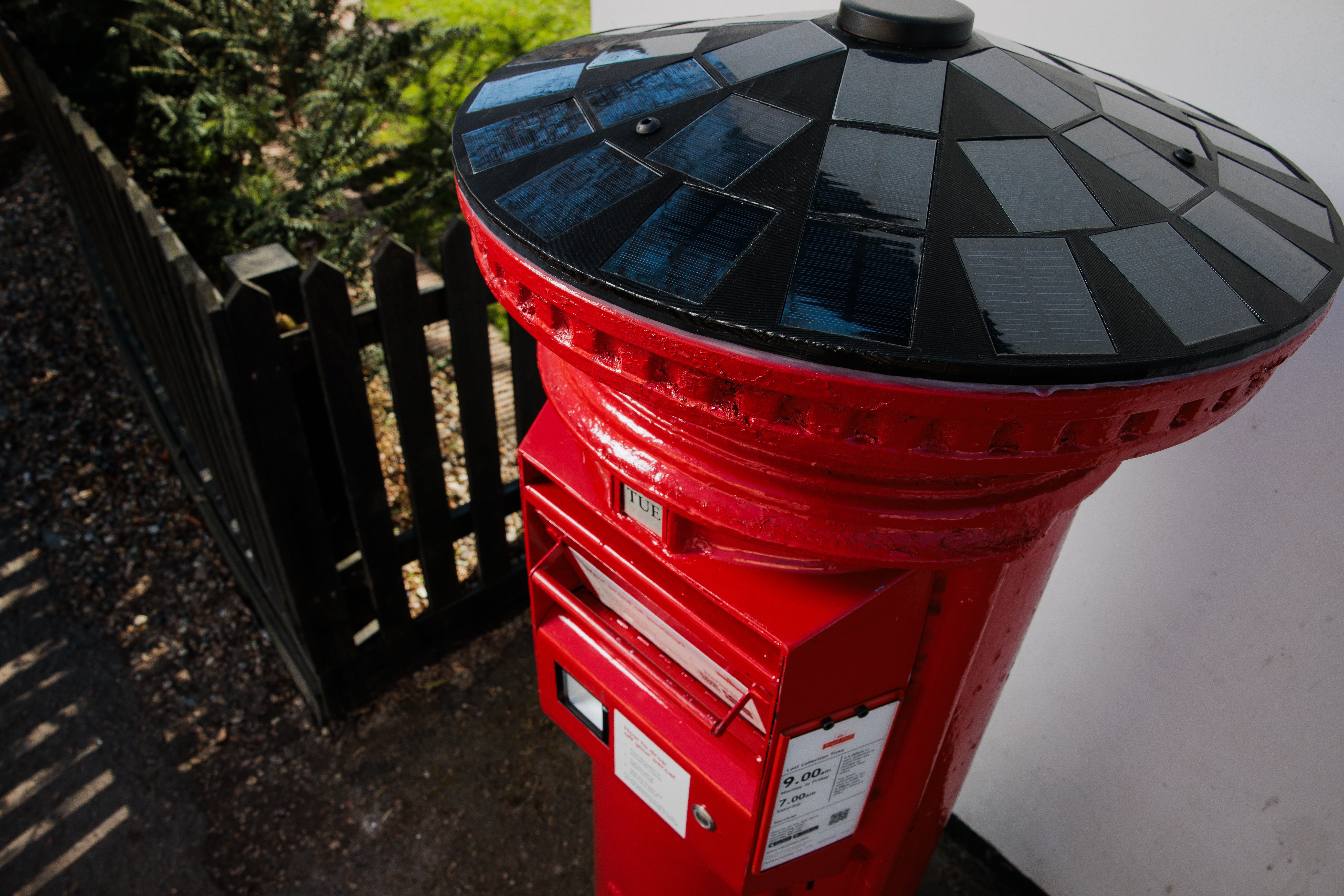 Royal Mail introduced its 'postbox of the future'