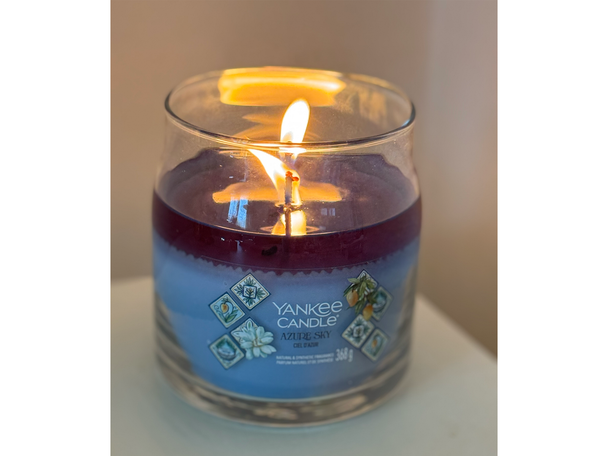 Yankee Candle testing pics for best scented candles review indybest