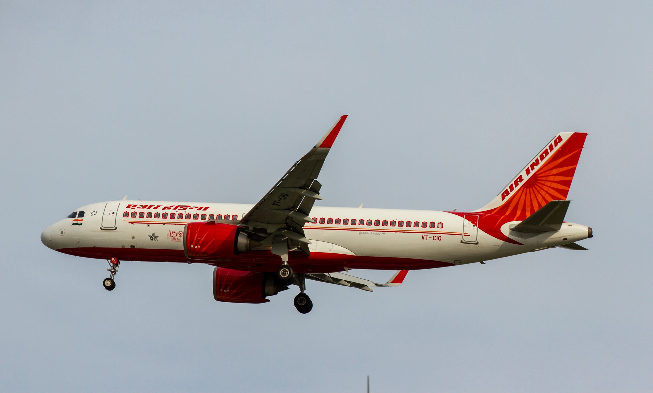 The incident occurred on an Air India Airbus A320 flight from Dehli to Bangkok