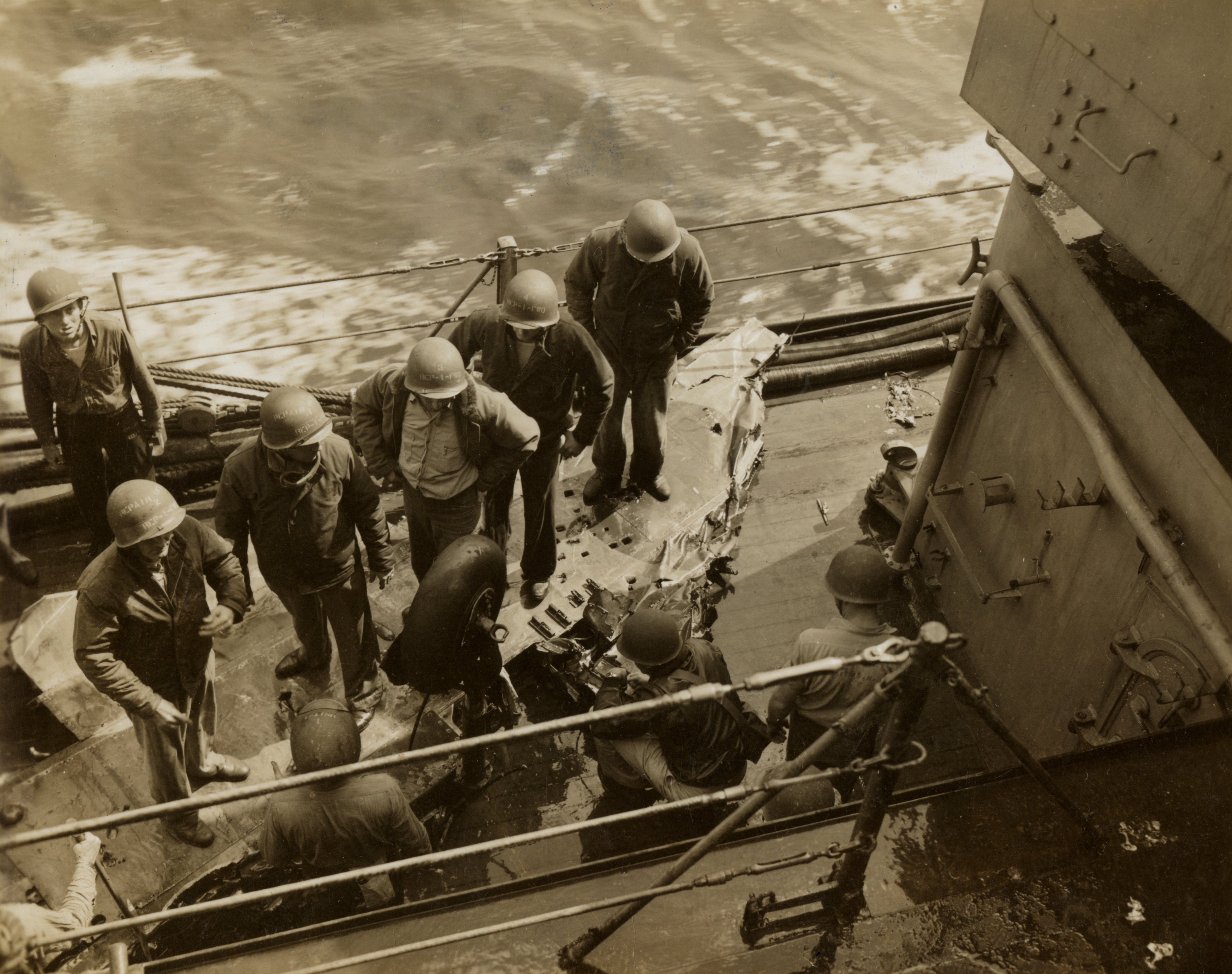 USS Missouri Kamikaze Attack