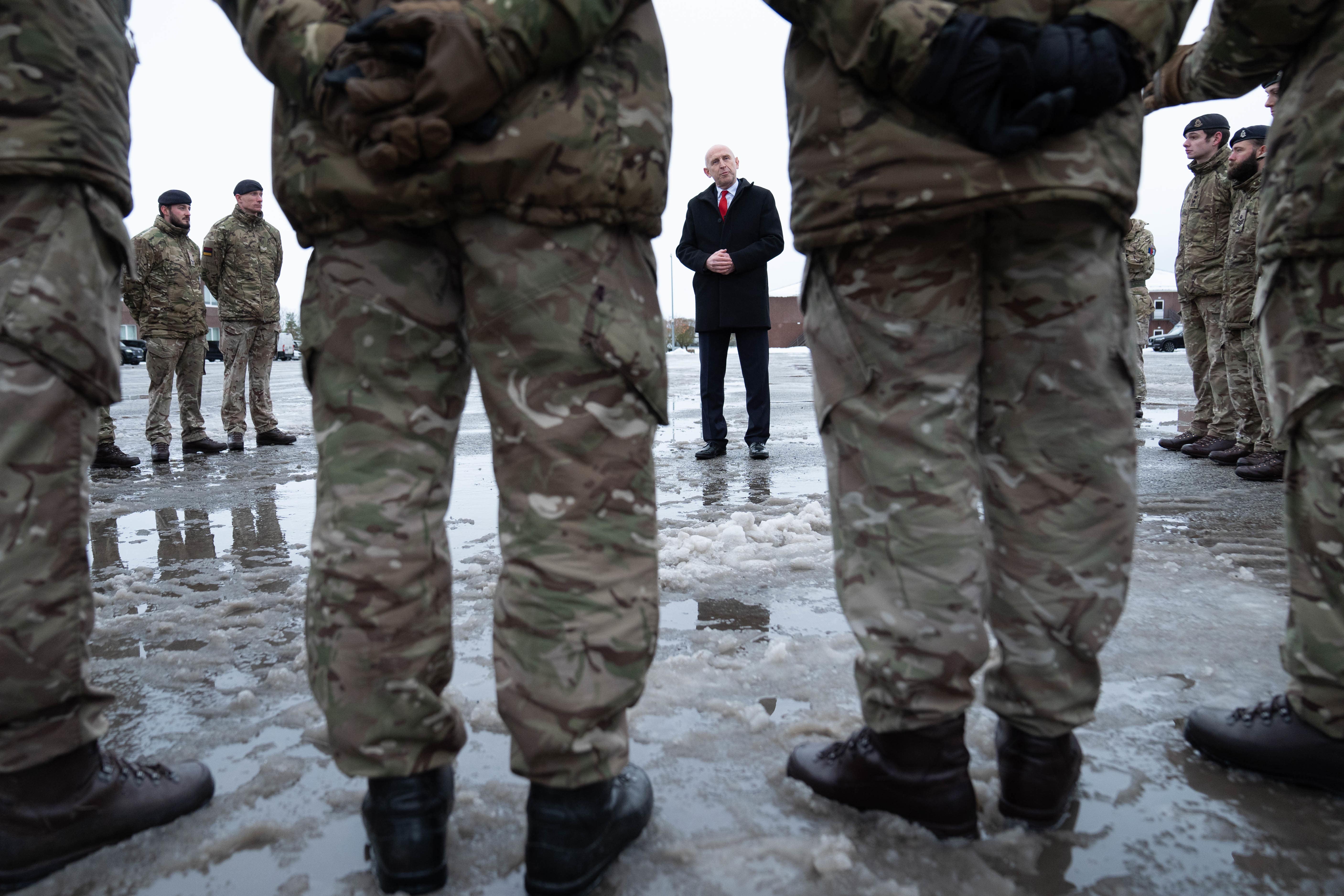 Defence Secretary John Healey said 2025 is a critical year for Ukraine (Stefan Rousseau/PA)