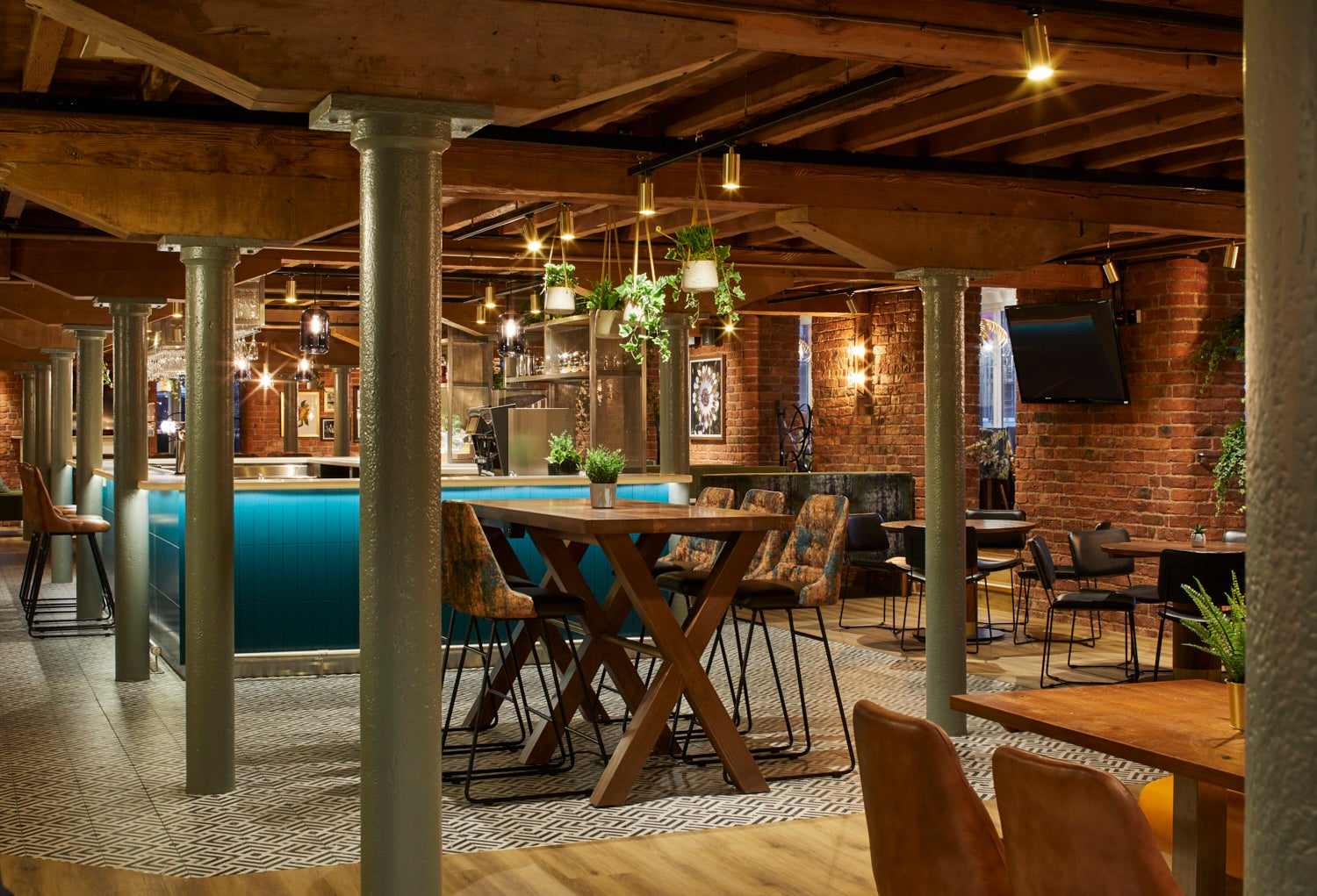 <p>Manchester Marriott Victoria & Albert Hotel’s restaurant has its fair share of meat dishes and plant-based options </p>