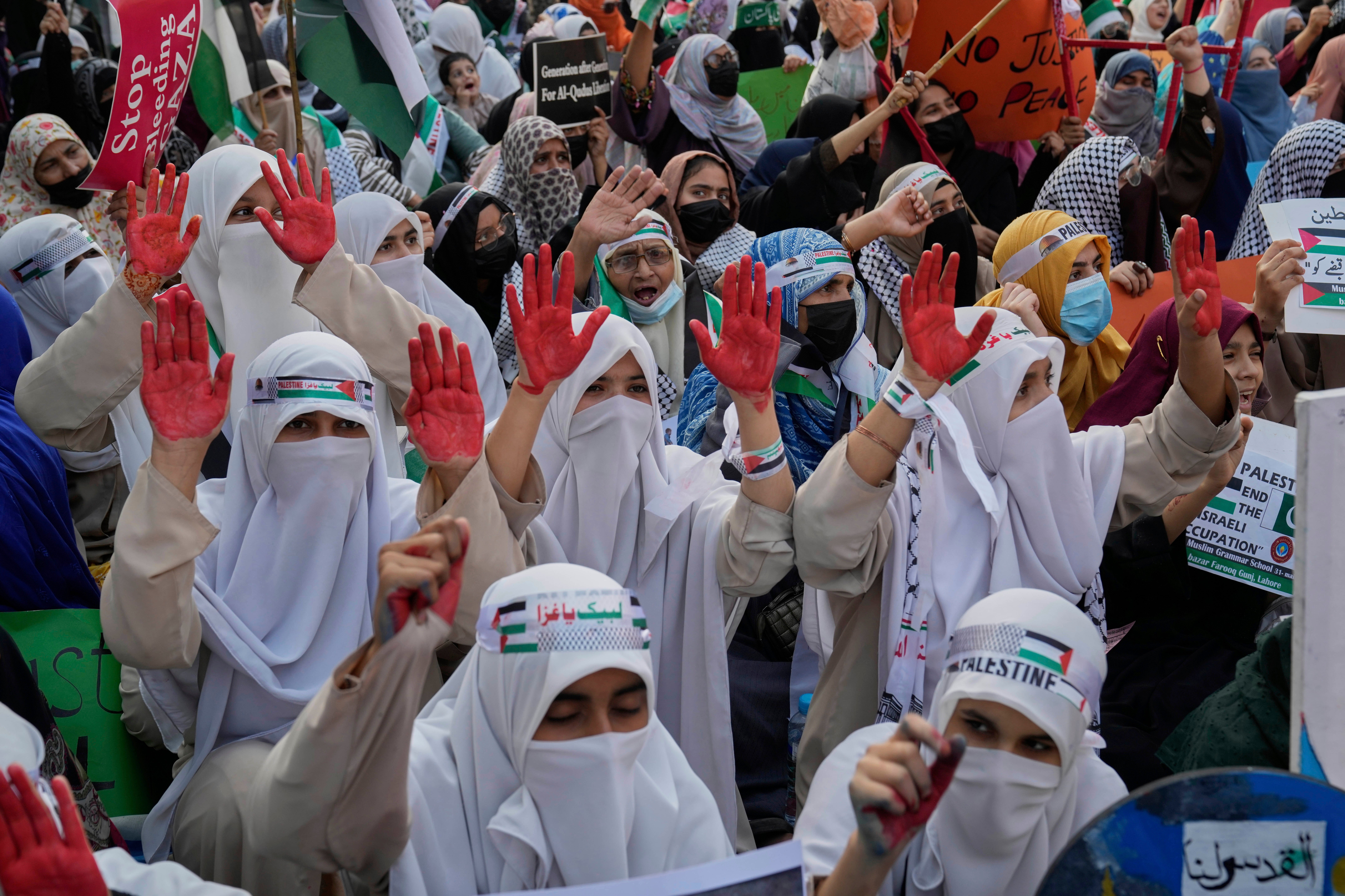 Pakistan Israel Palestinians