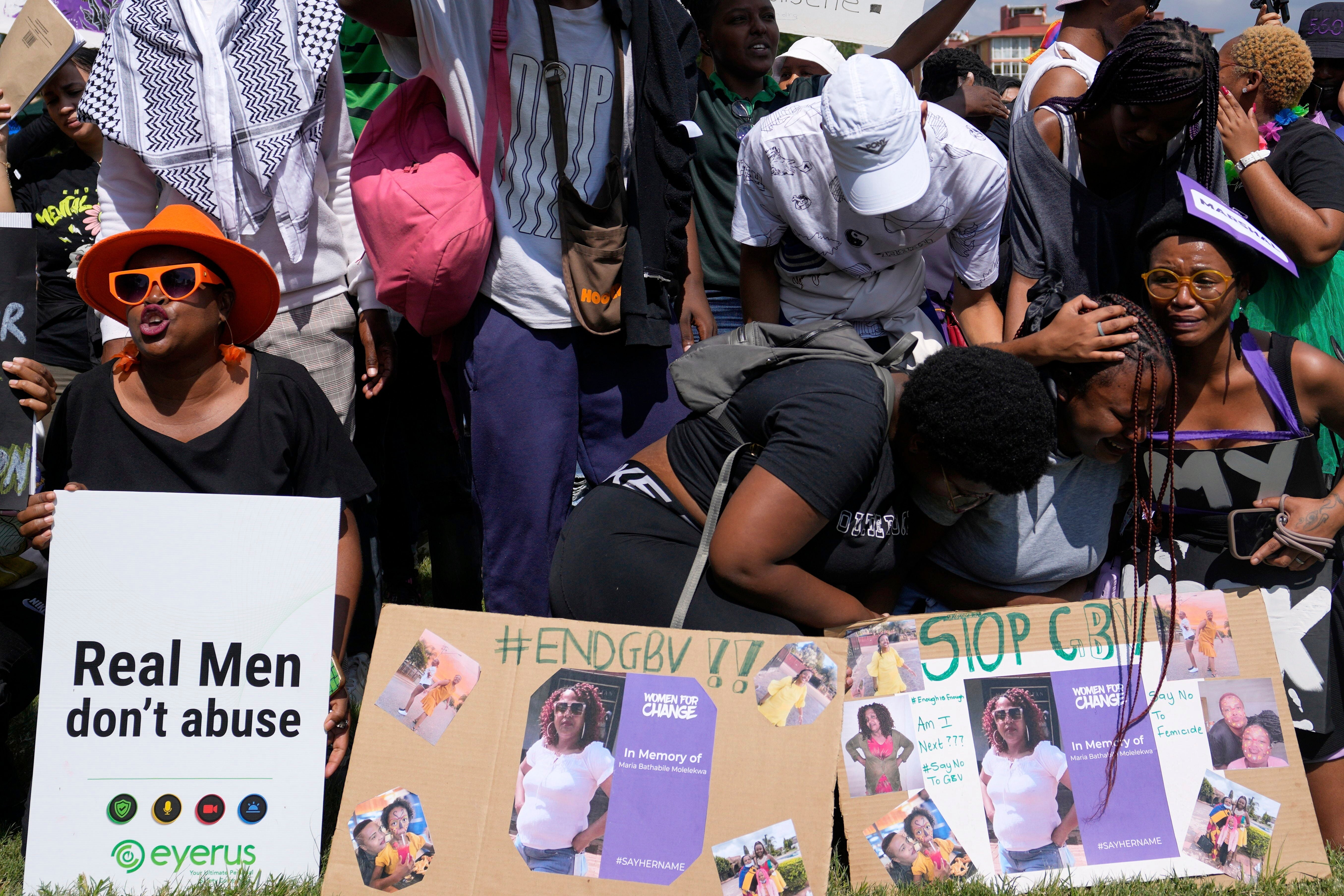 South Africa Women's Protest