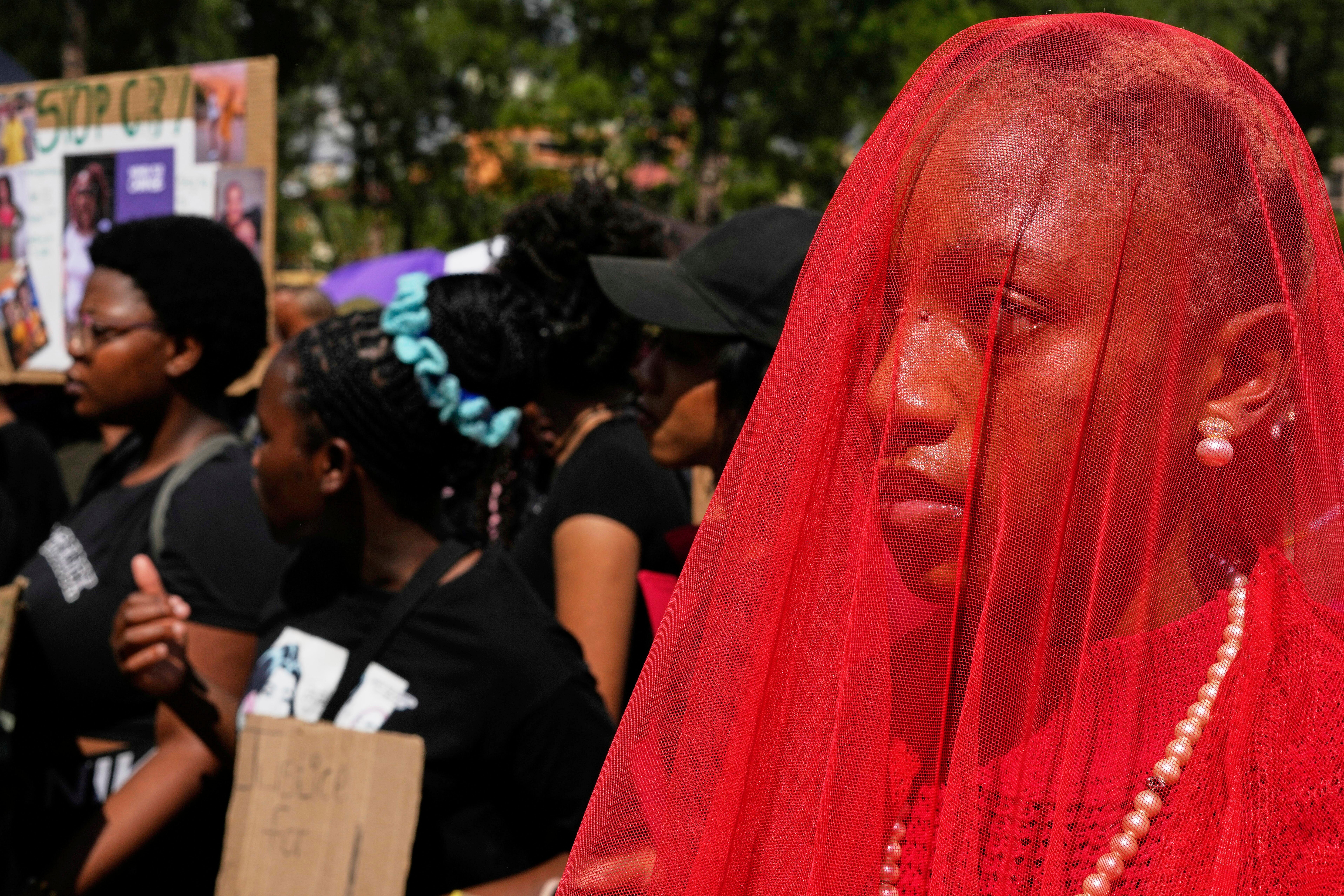 South Africa Women's Protest
