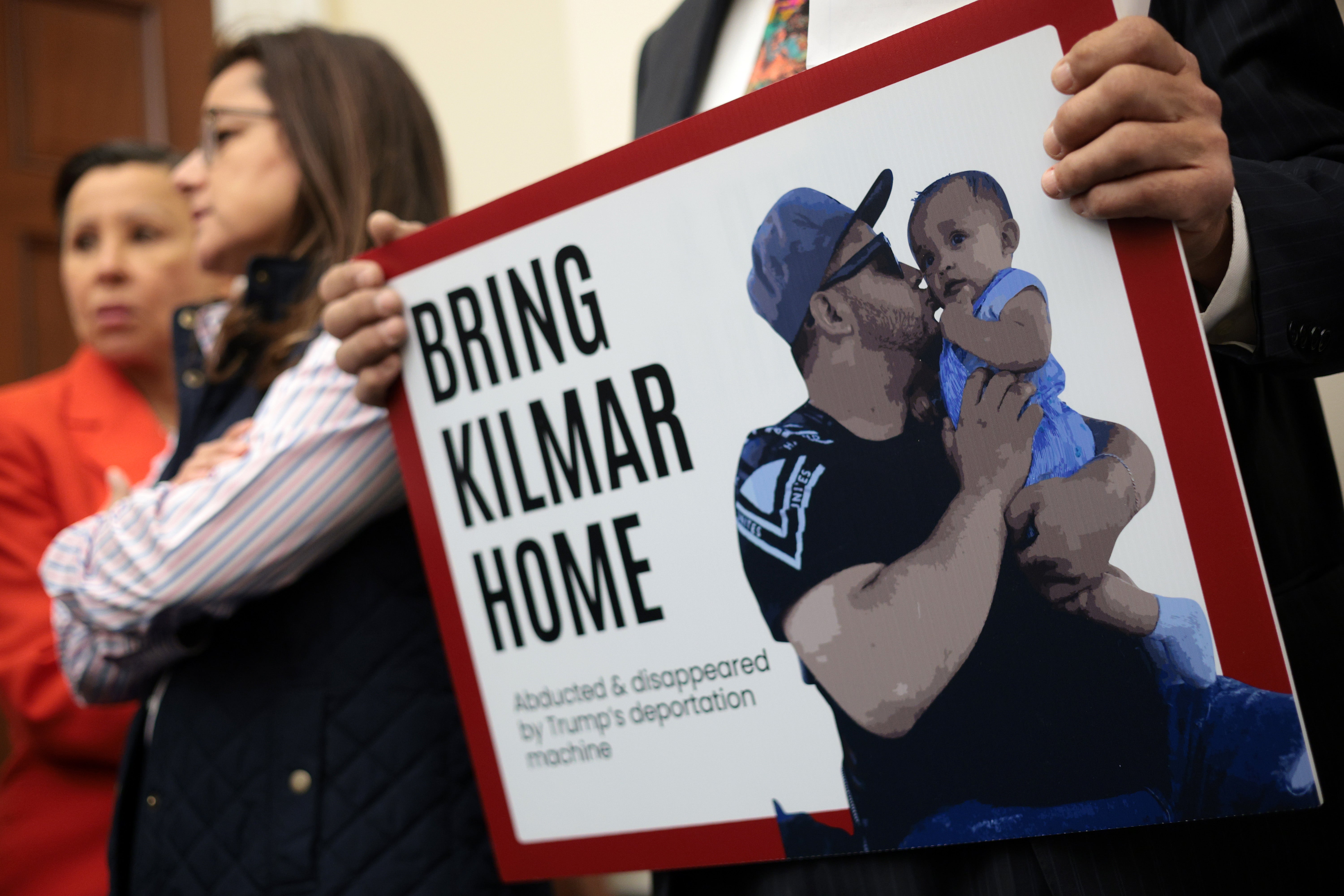 A group of House lawmakers called on the Trump administration to return Kilmar Abrego Garcia on April 9. The Supreme Court has ordered the government to ‘facilitate’ his release, which Justice Department attorneys say they are are still reviewing