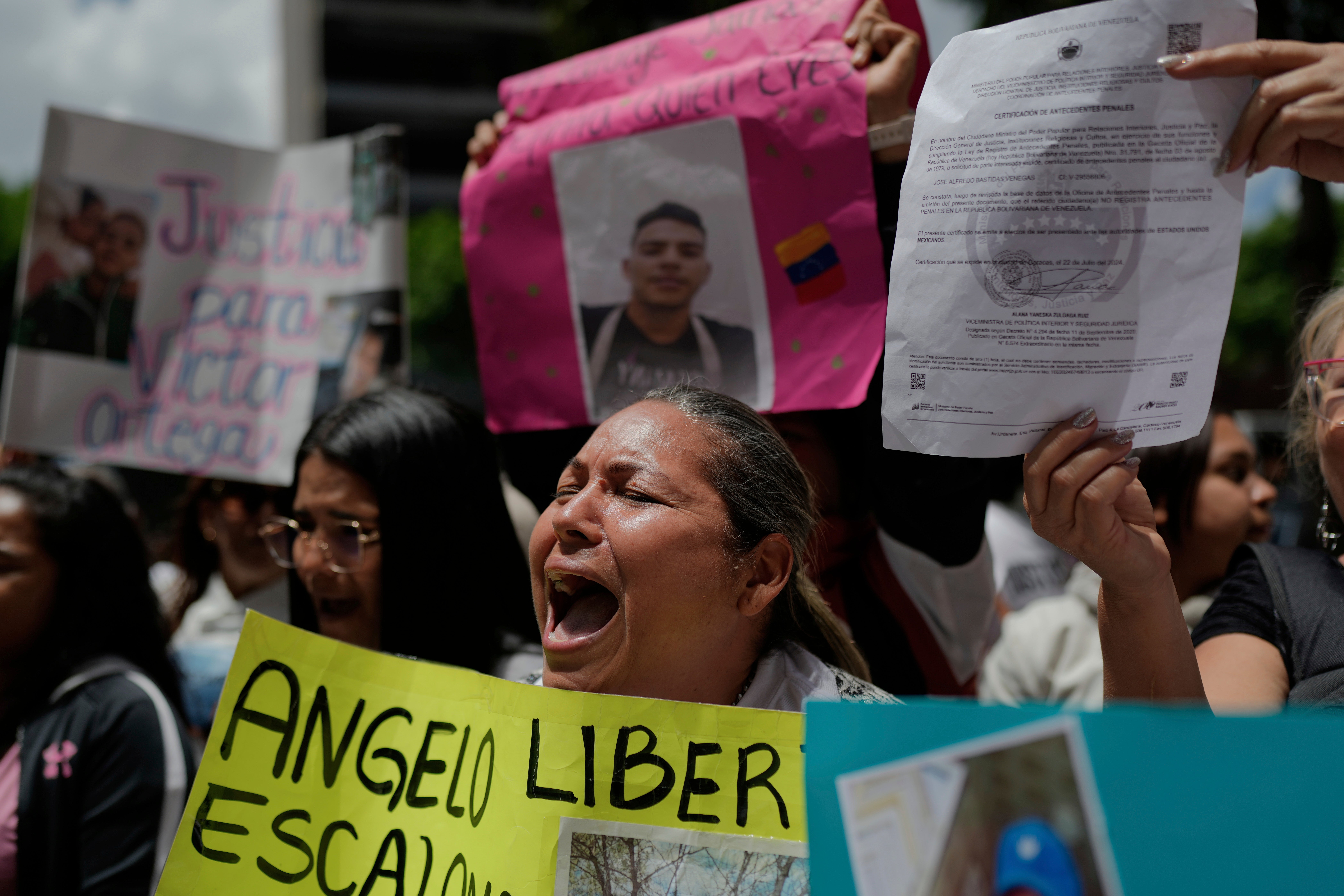 APTOPIX Venezuela Trump Immigrants