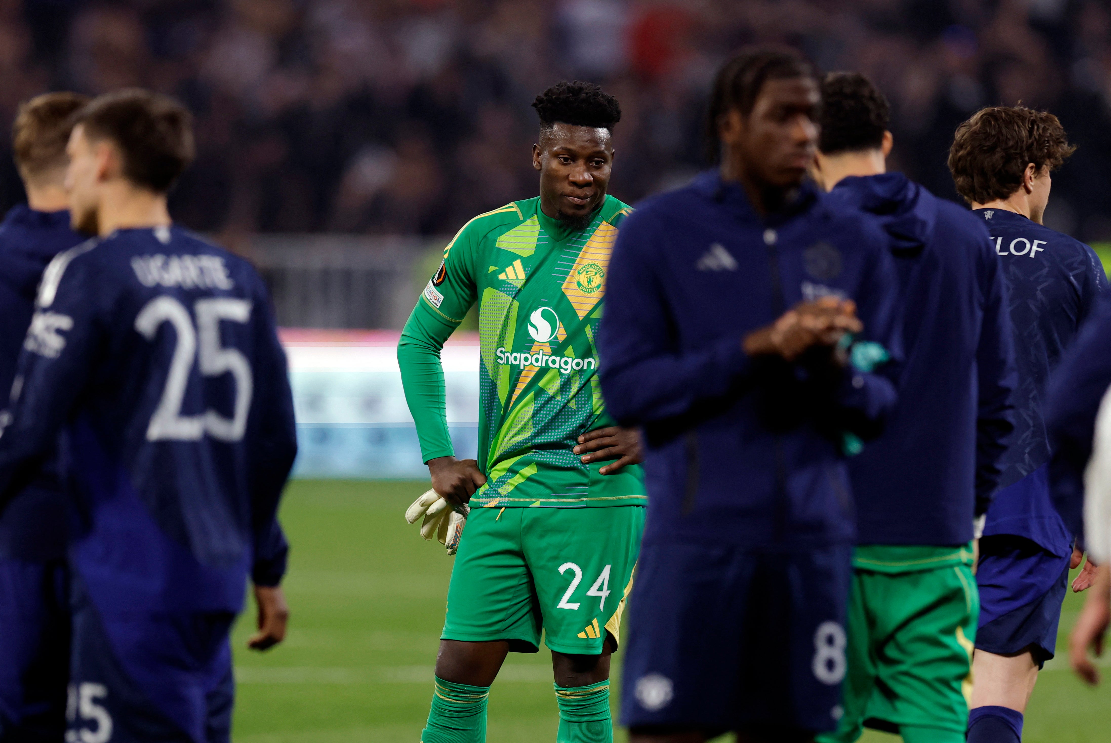 Andre Onana failed to silence claims of being “one of the worst goalkeepers in Man United” after another erroneous performance