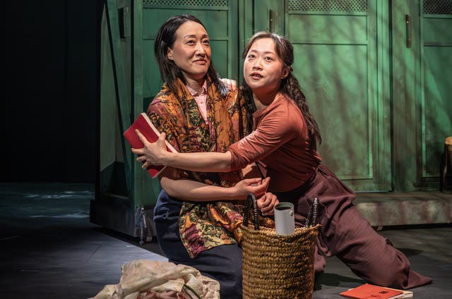 <p>Gabby Wong and Millicent Wong as Jiang Qing and Sun Weishi in ‘Shanghai Dolls’</p>