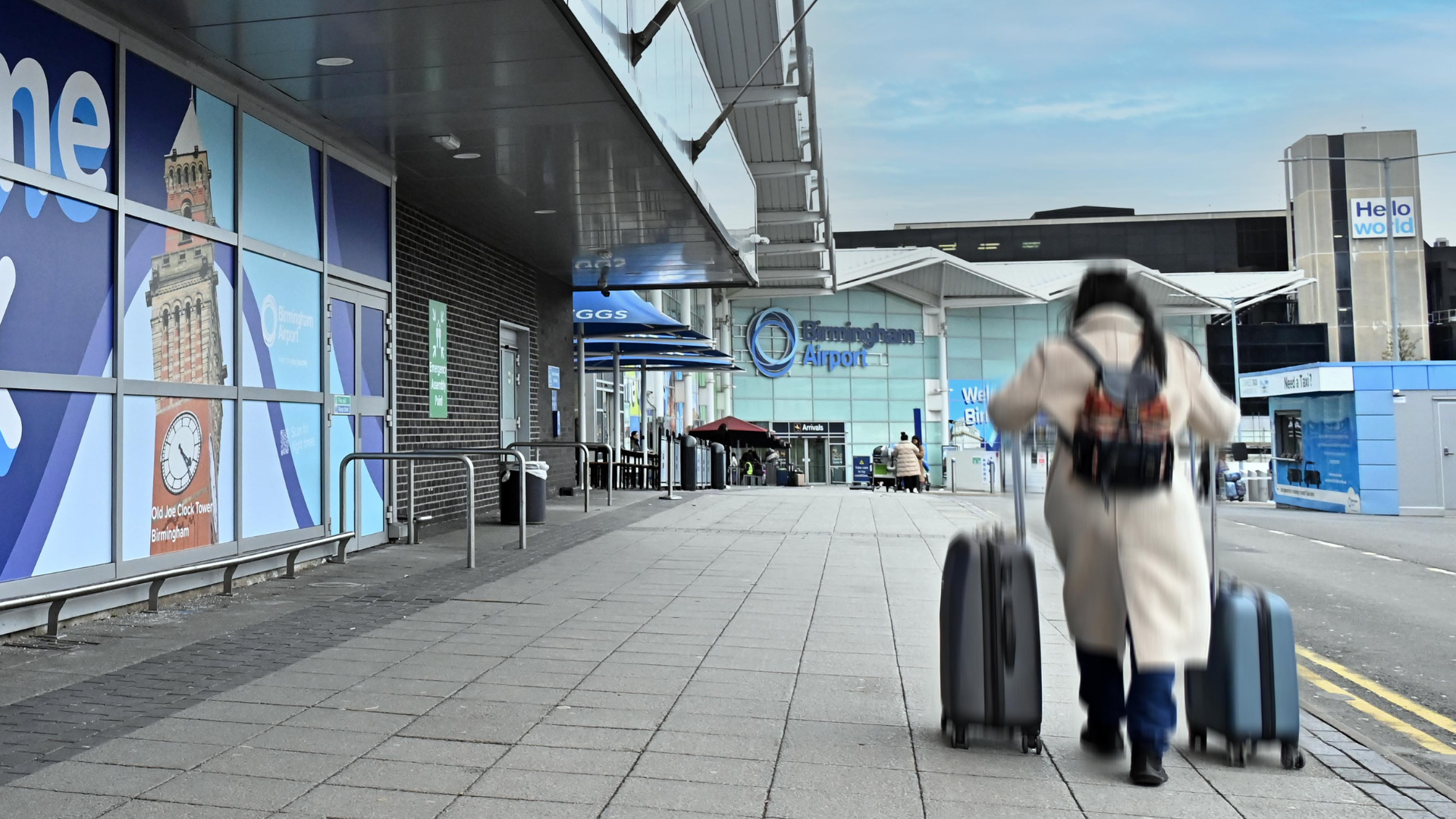 Going places? Birmingham Airport is seventh-busiest in the UK