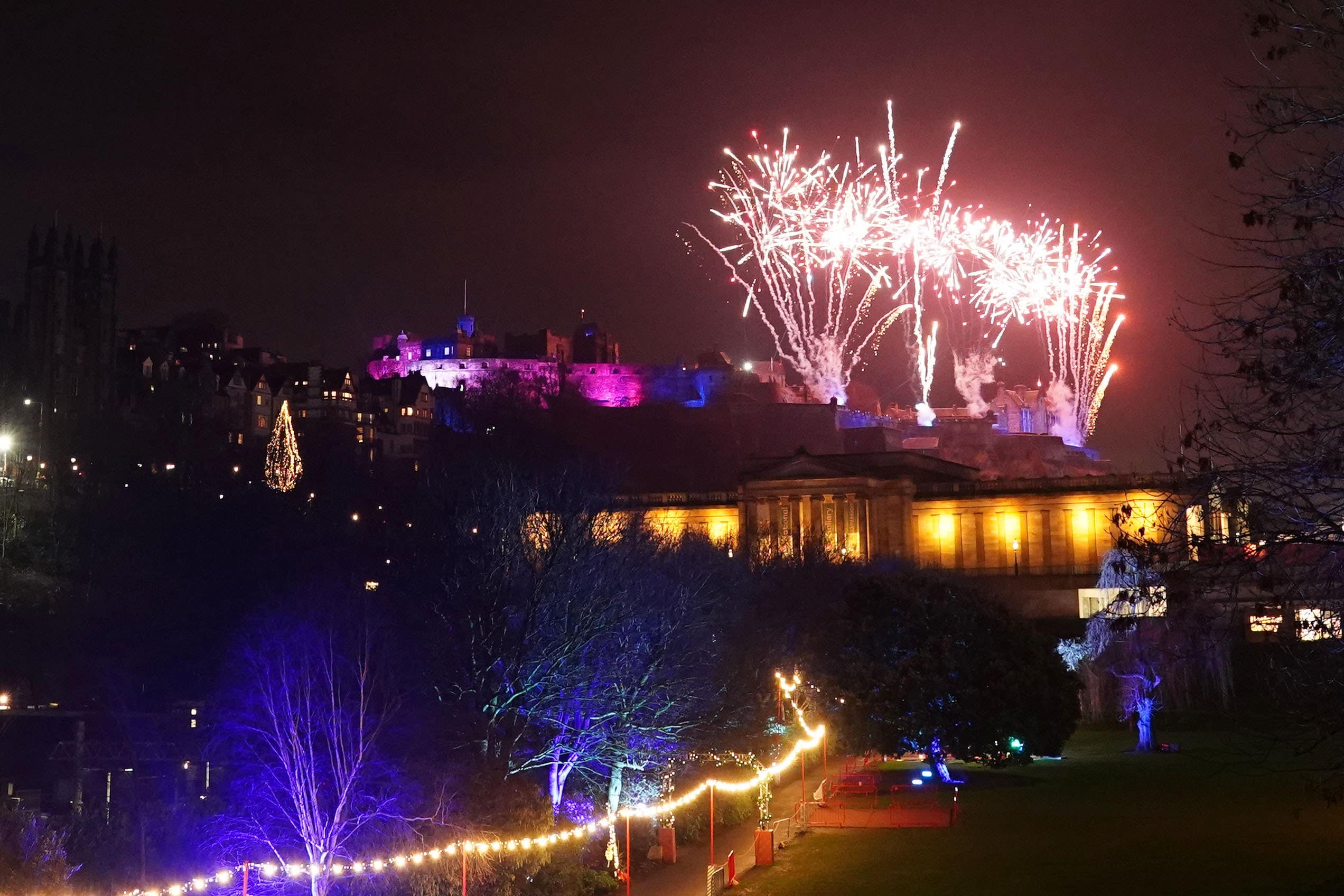 Hogmanay could be officially recognised and protected in a new heritage list (Jane Barlow/PA)