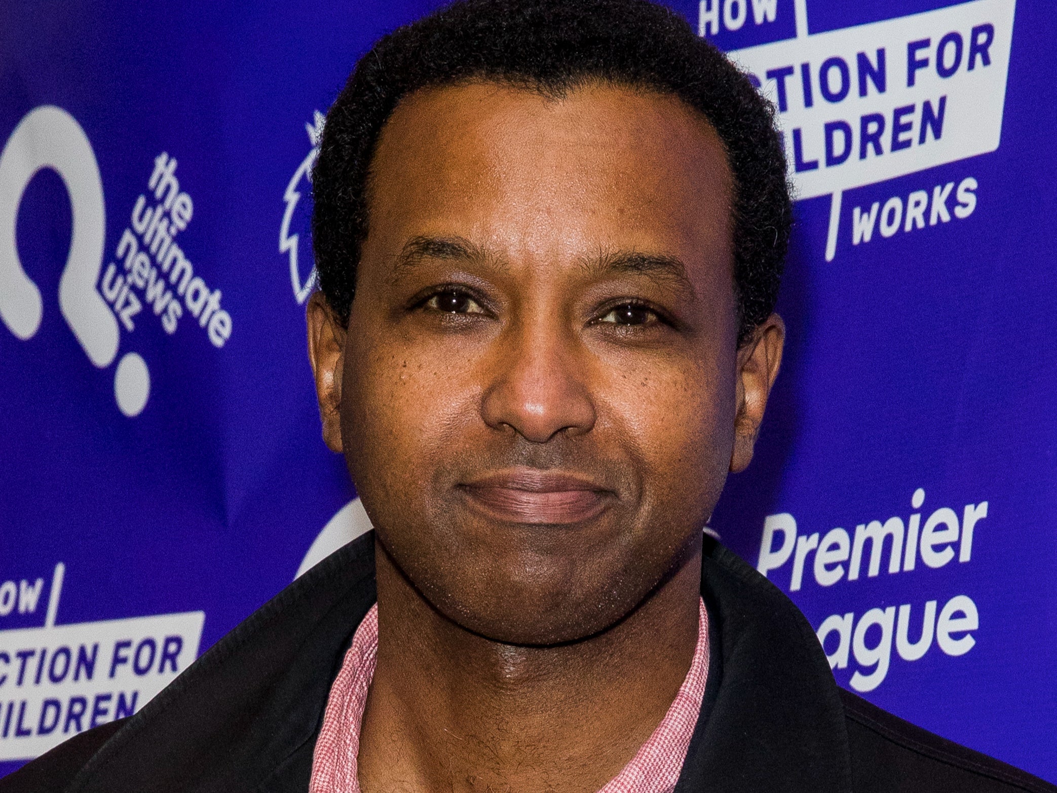 Rageh Omaar has presented his first foreign dispatch since falling ill on air