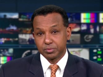 Rageh Omaar fell ill during a news broadcast in April 2024