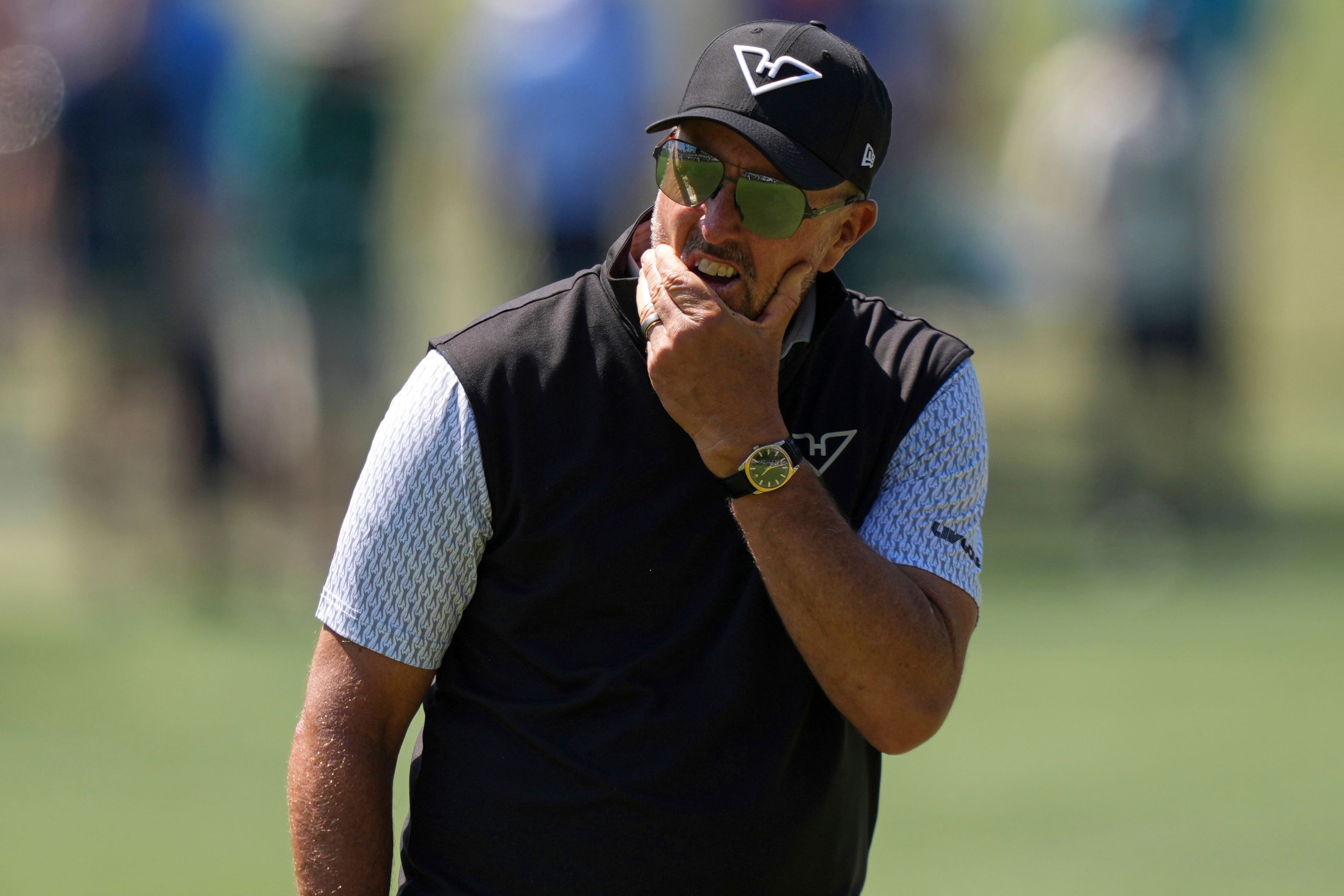 Phil Mickelson determined to get ‘back at it’ after missing Masters cut