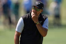 Phil Mickelson determined to get ‘back at it’ after missing Masters cut