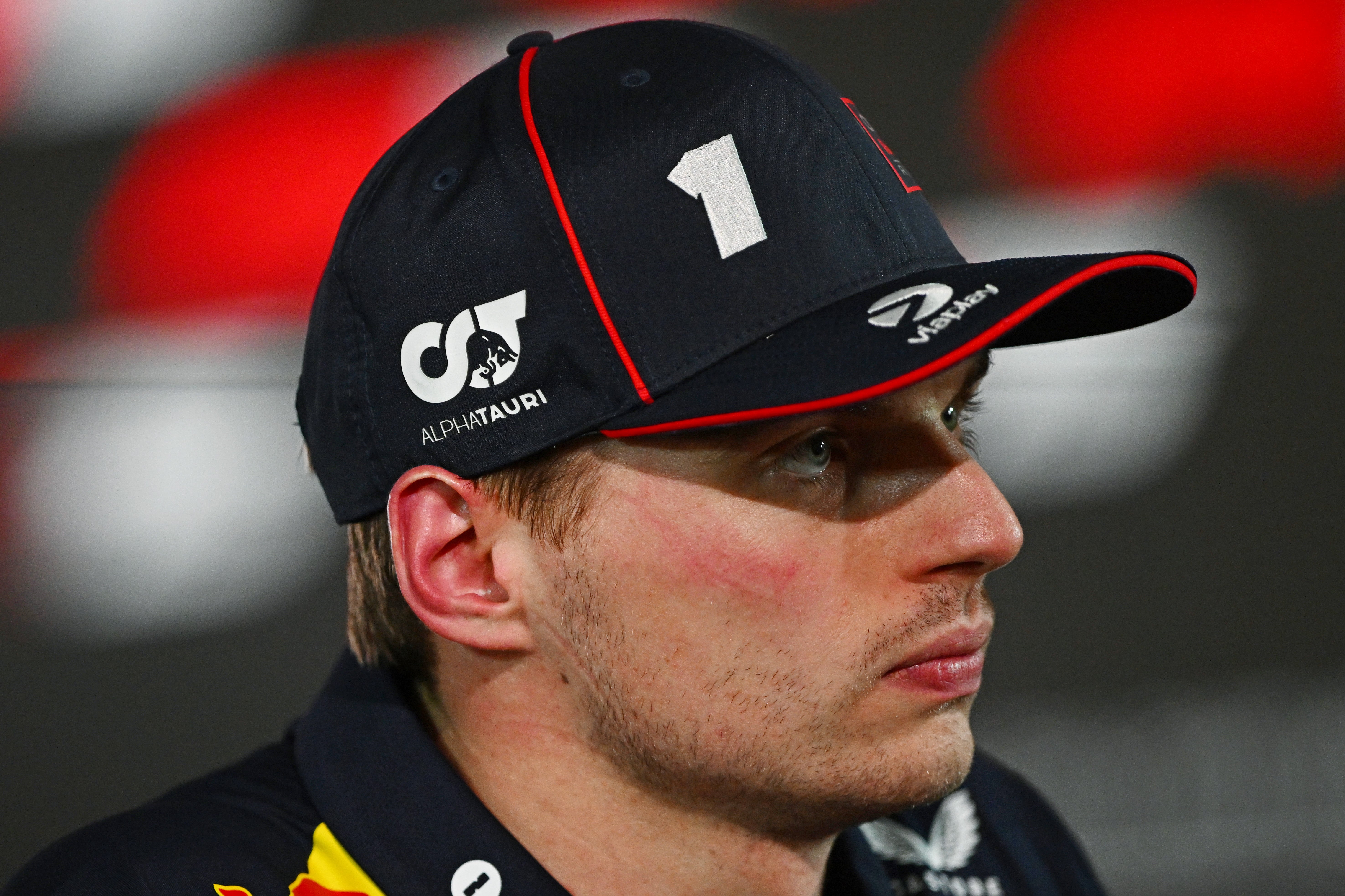 Seventh placed Bahrain Grand Prix qualifier Max Verstappen