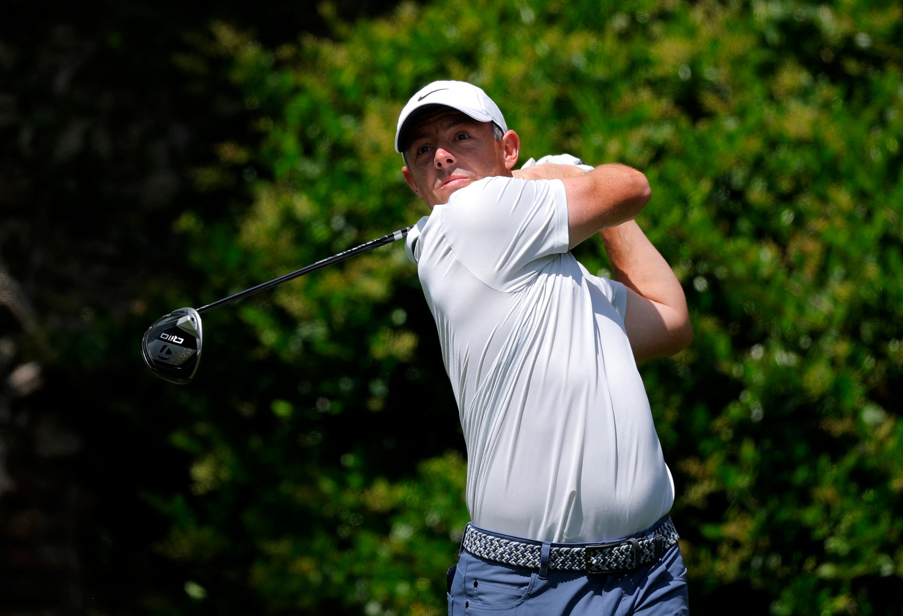 Rory McIlroy leads the Masters