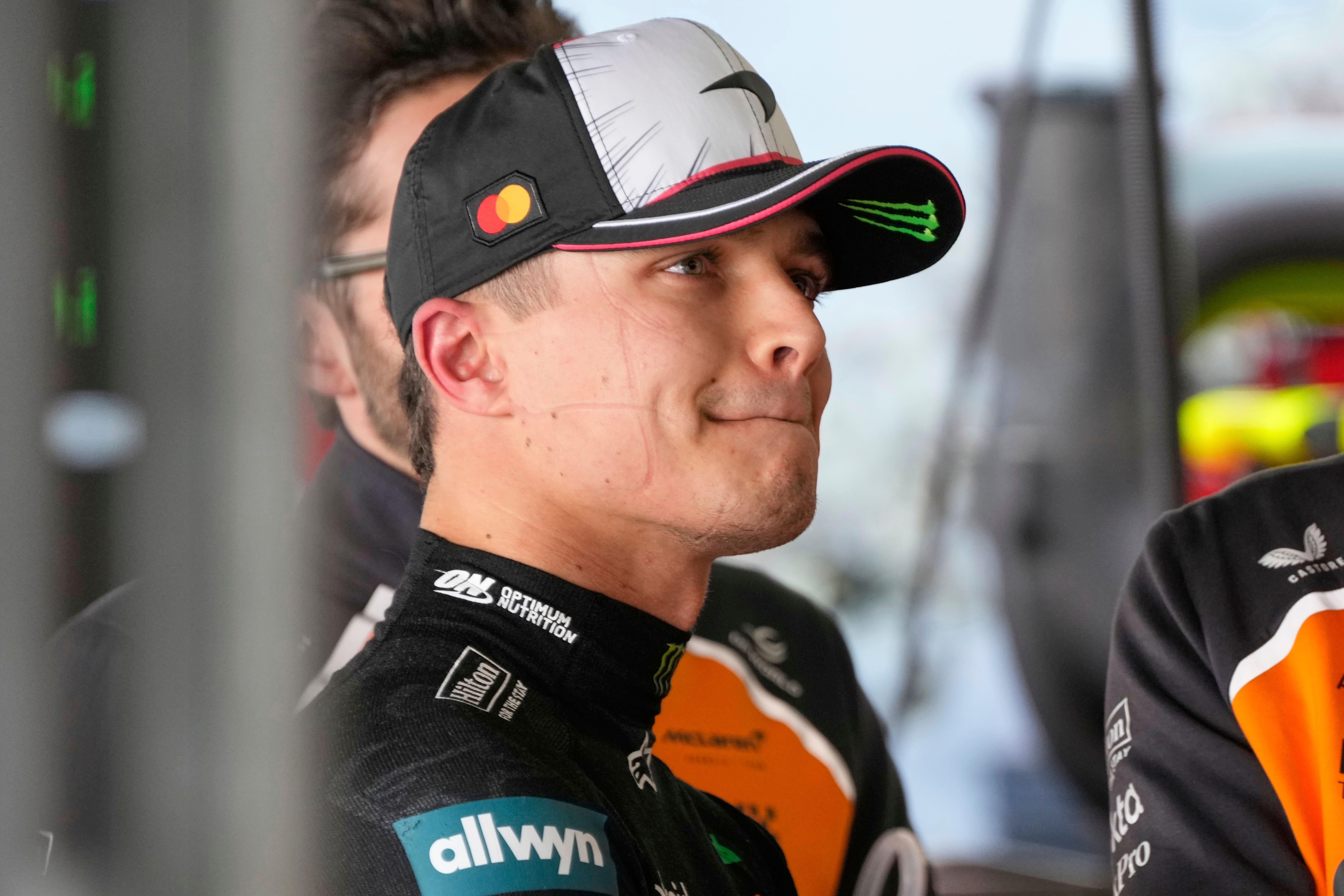 Lando Norris qualified only sixth (Hiro Komae/AP)