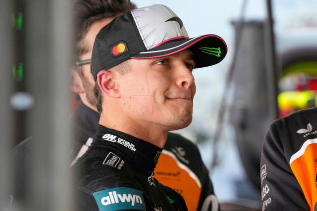 Lando Norris qualified only sixth (Hiro Komae/AP)
