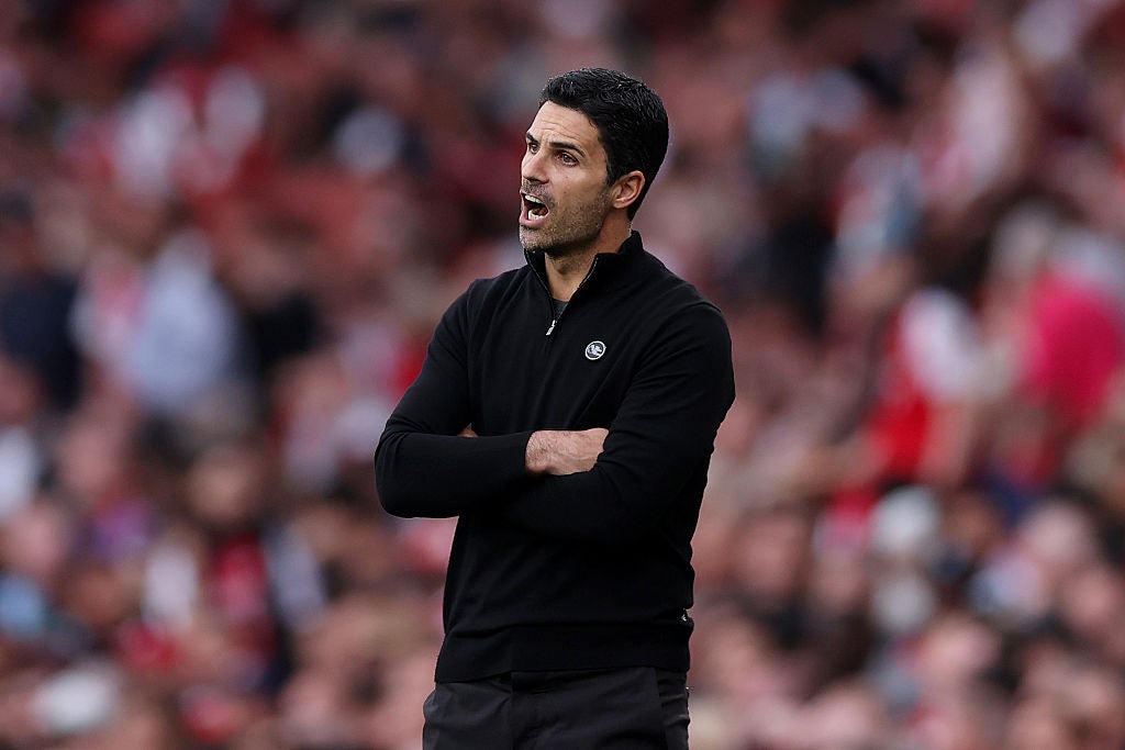 Mikel Arteta was far from happy with his side’s performance