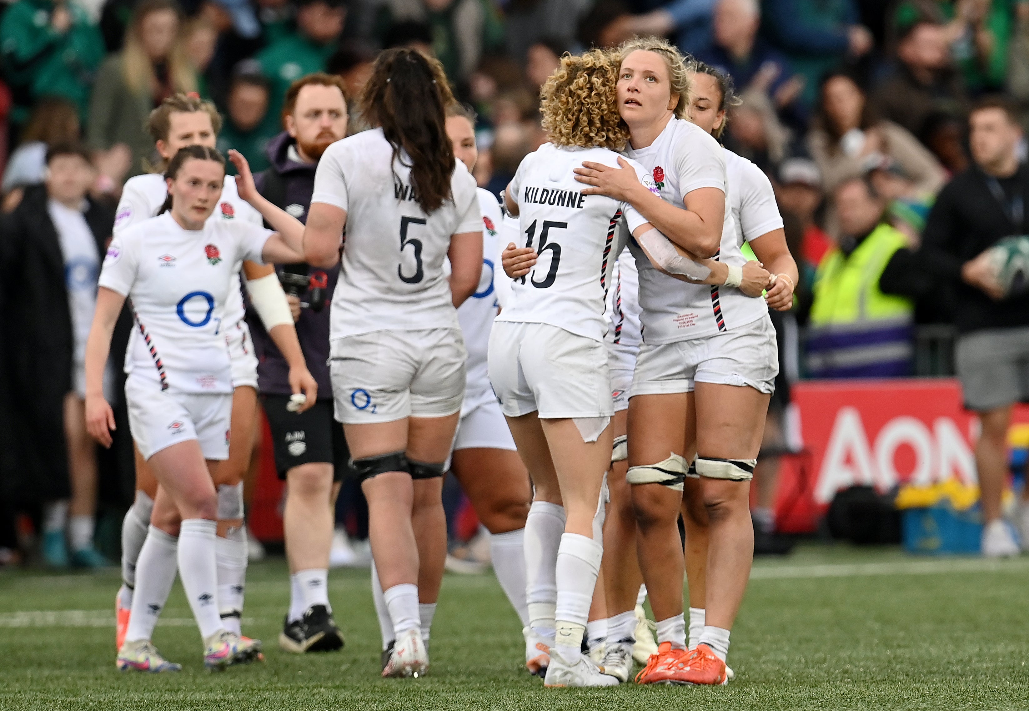 The Red Roses overcame a tough challenge in Cork