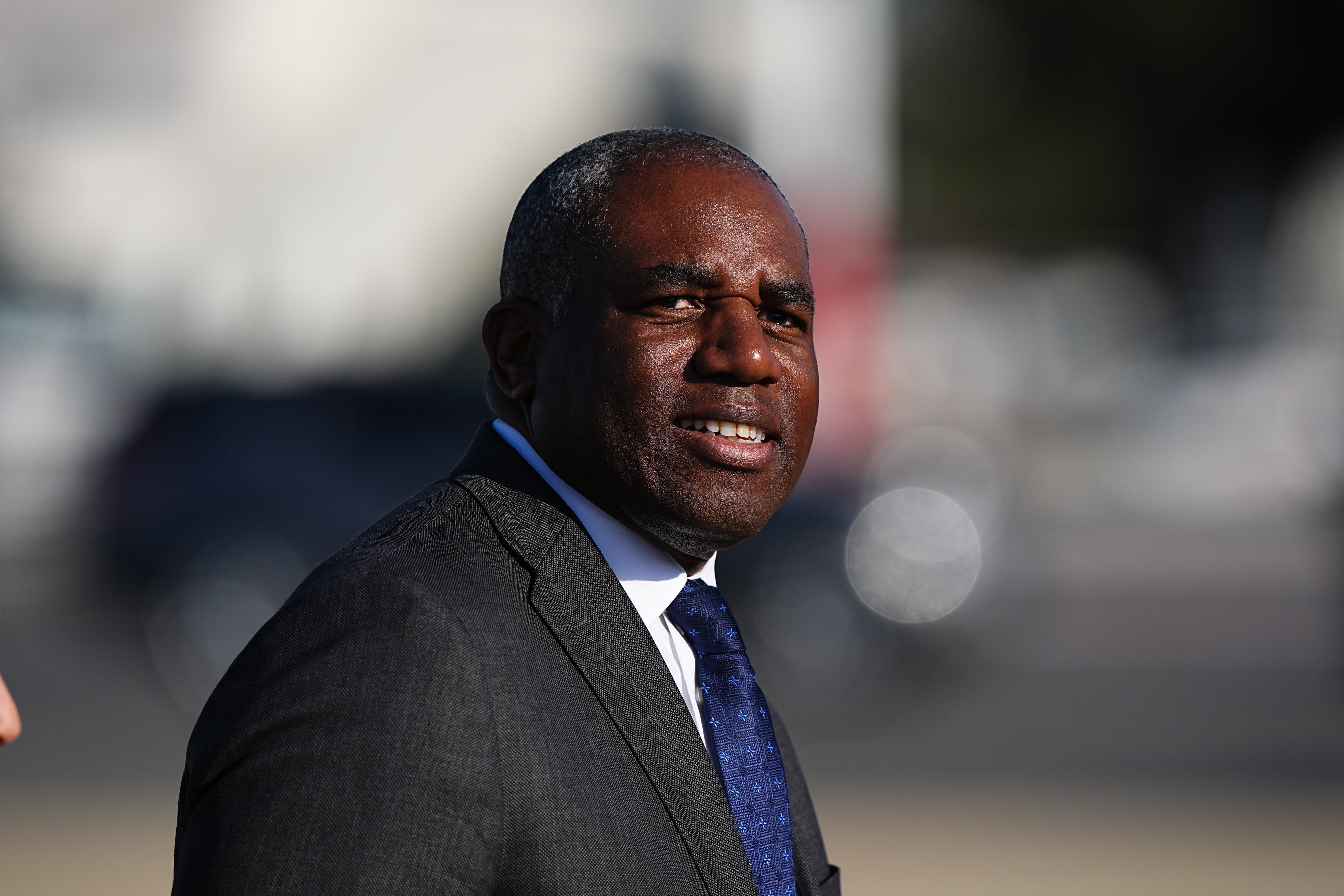 David Lammy says it is unacceptable if MPS are denied entry for expressing their views a Parliamentarian