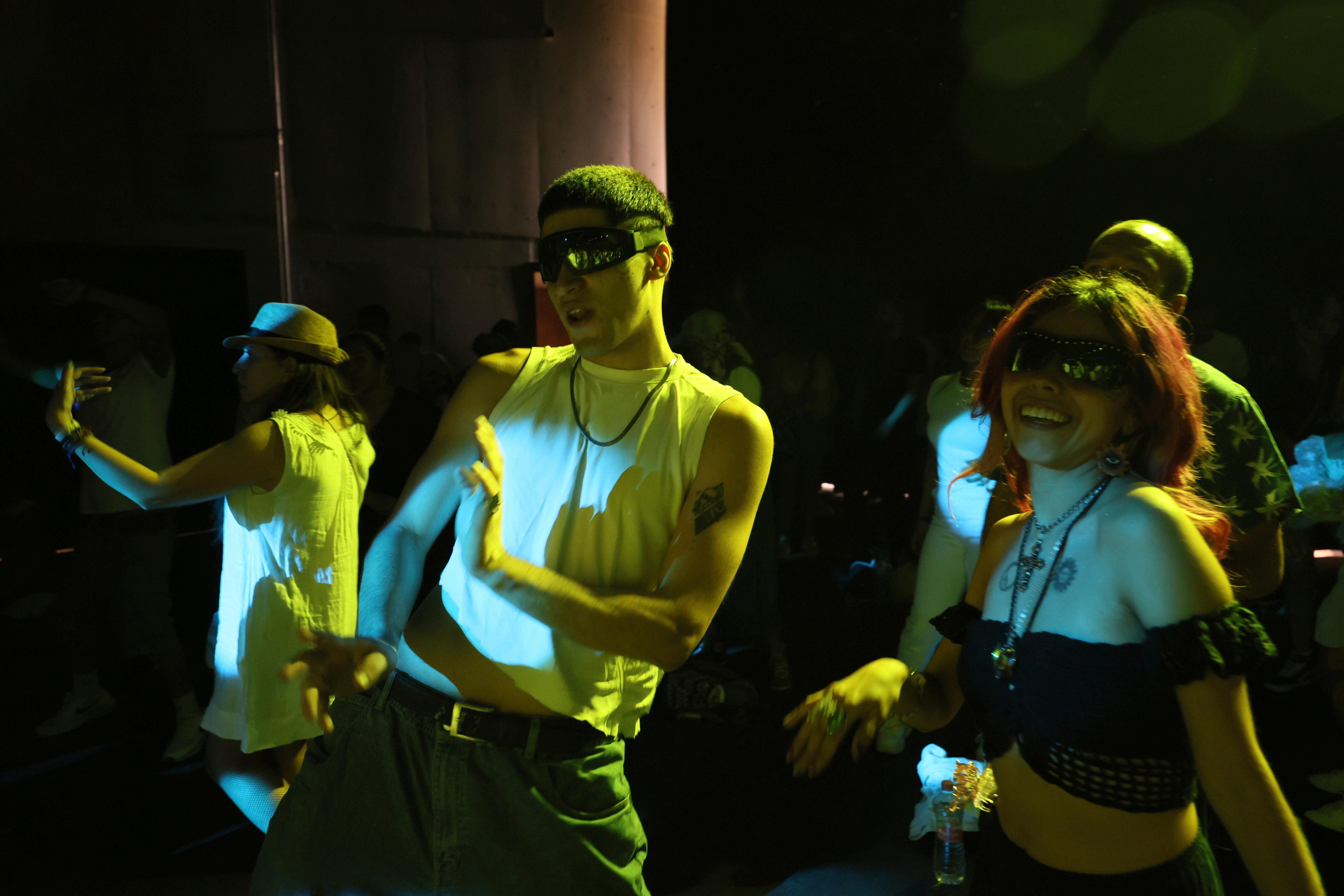 Social media videos and posts have played a role in promoting the dance parties