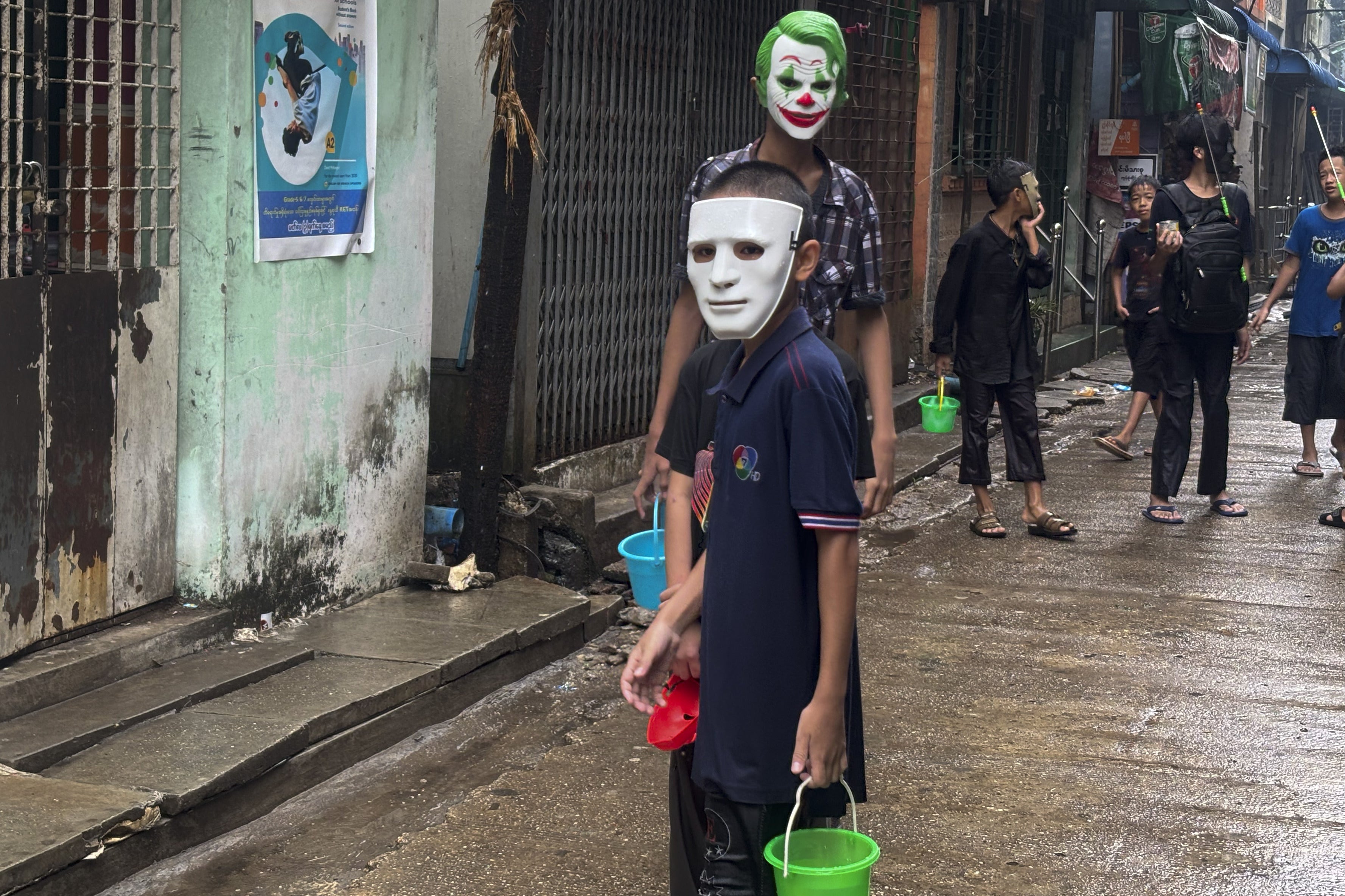 Myanmar Water Festival