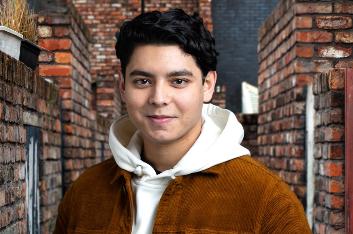 Adam Hussain as Aadi Alahan in 'Coronation Street'