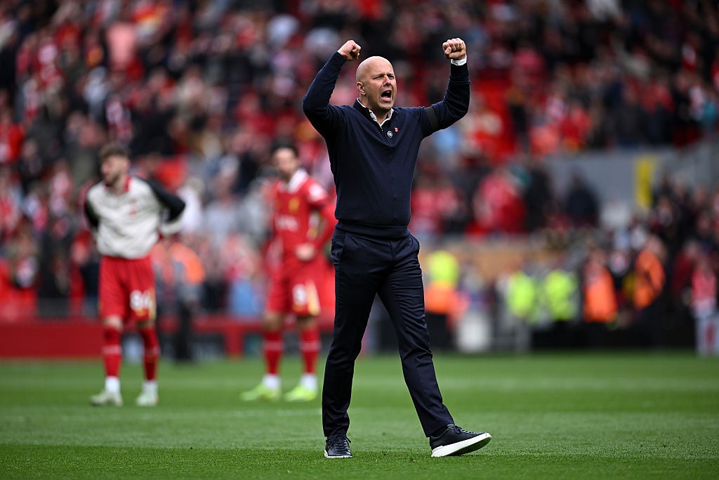 Liverpool sealed an unconvincing win over West Ham to go within two wins of the title