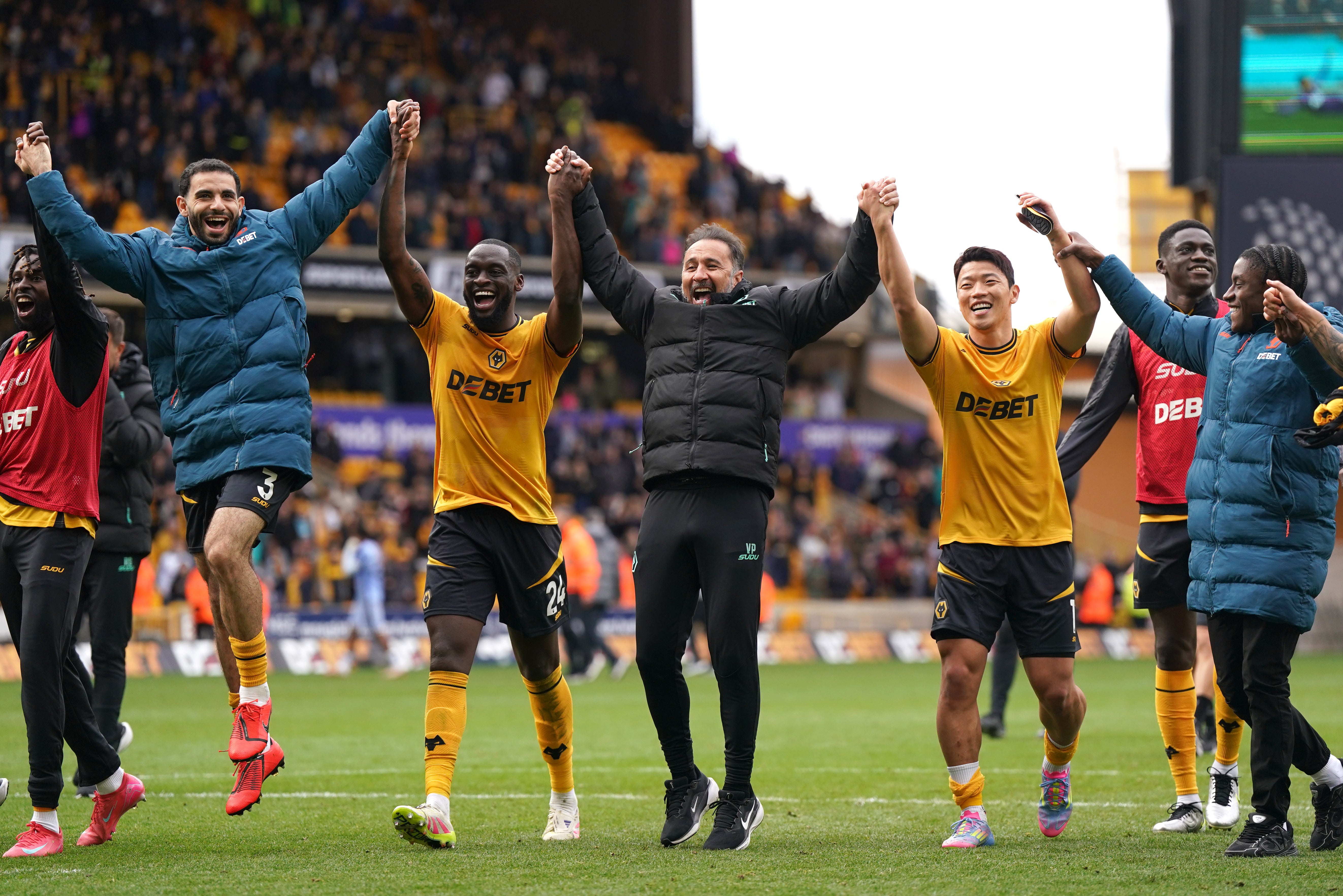 But Wolves were delighted to end their Premier League relegation fears