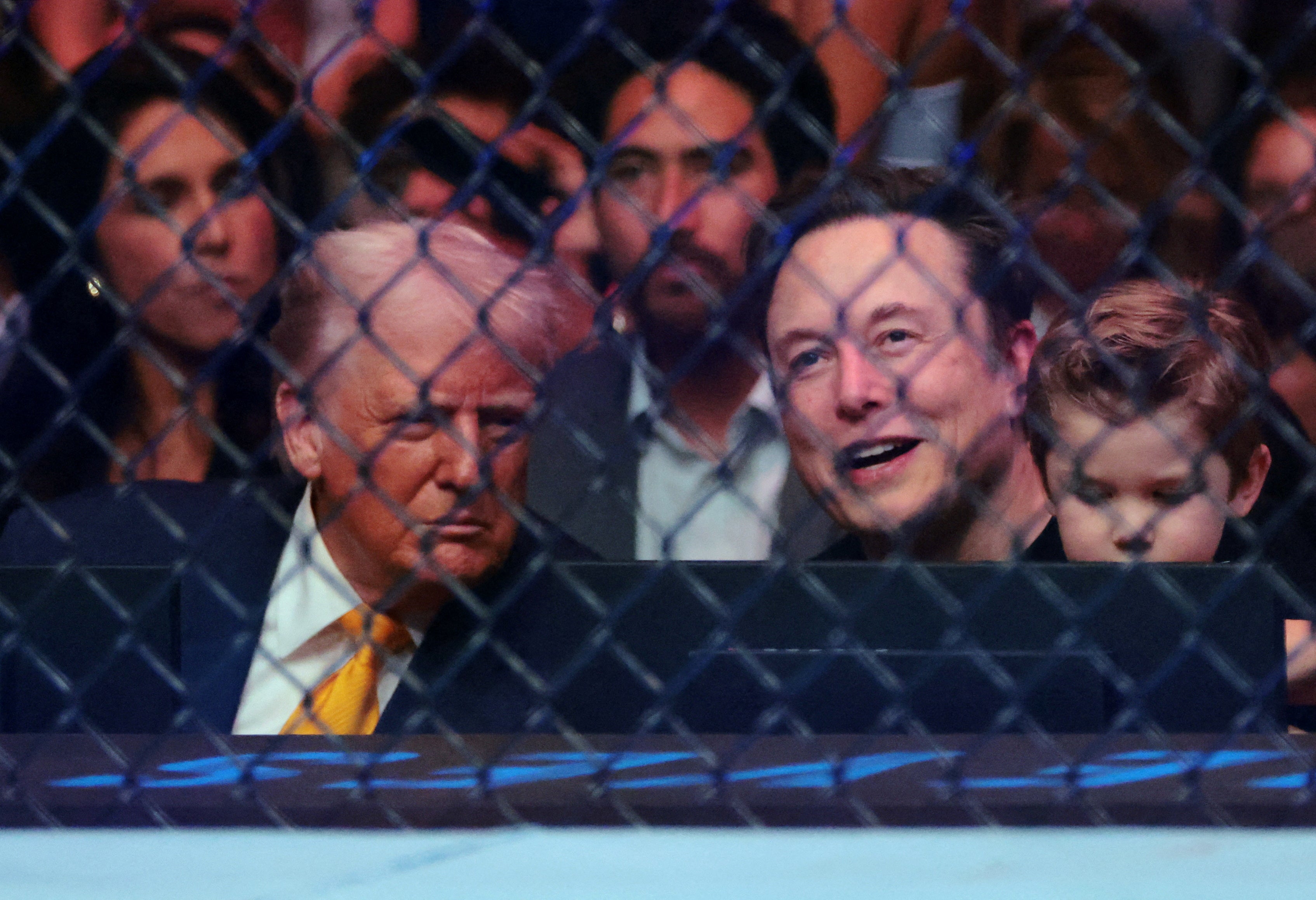 Elon Musk claimed that he was ‘#2 after Trump for assassination,’ in text messages to a former partner who claims to be the mother of one of his children, and said that ‘only the paranoid survive’