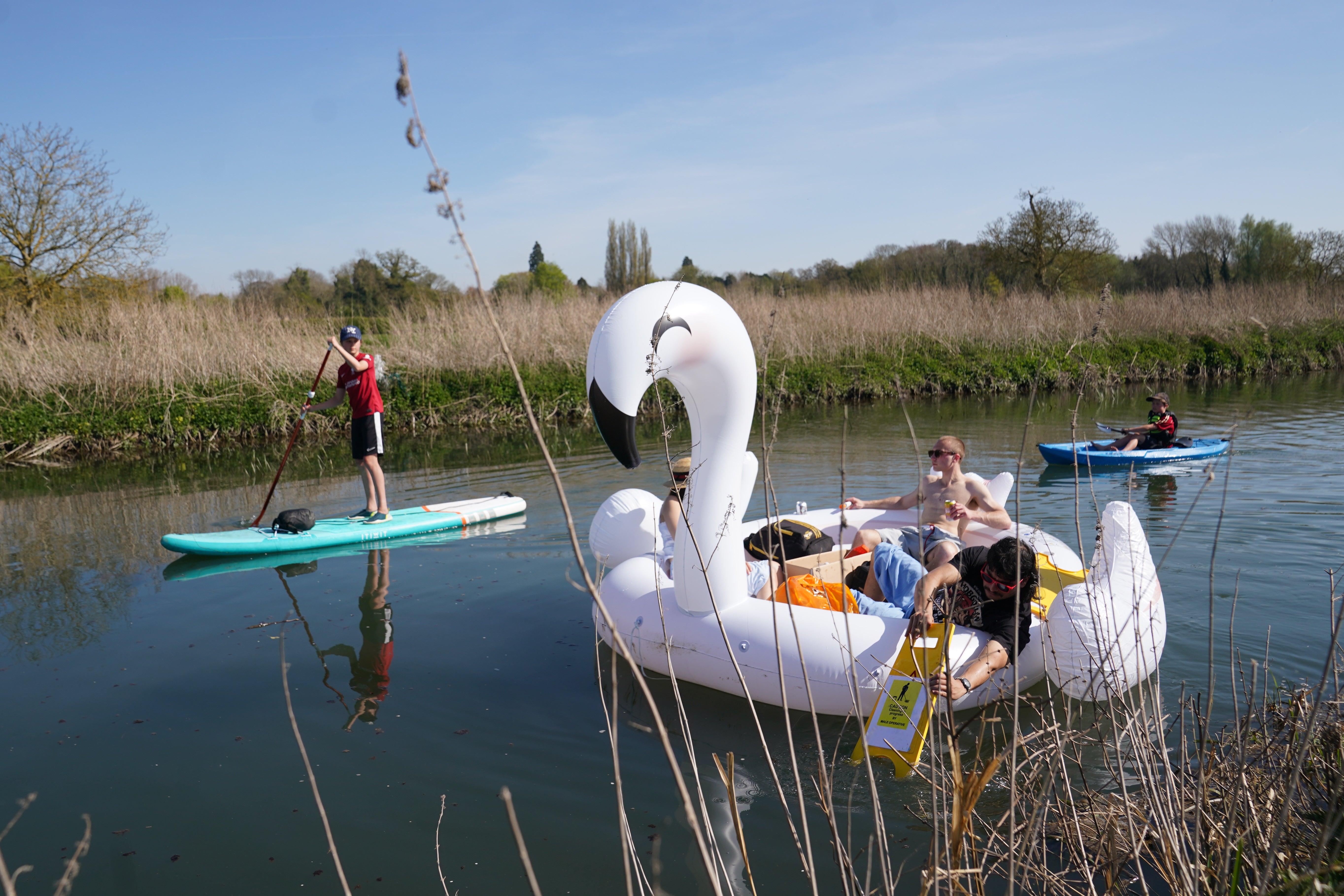 Britons soaked up the last of the sun over the weekend, with Saturday marking the hottest day of the year so far