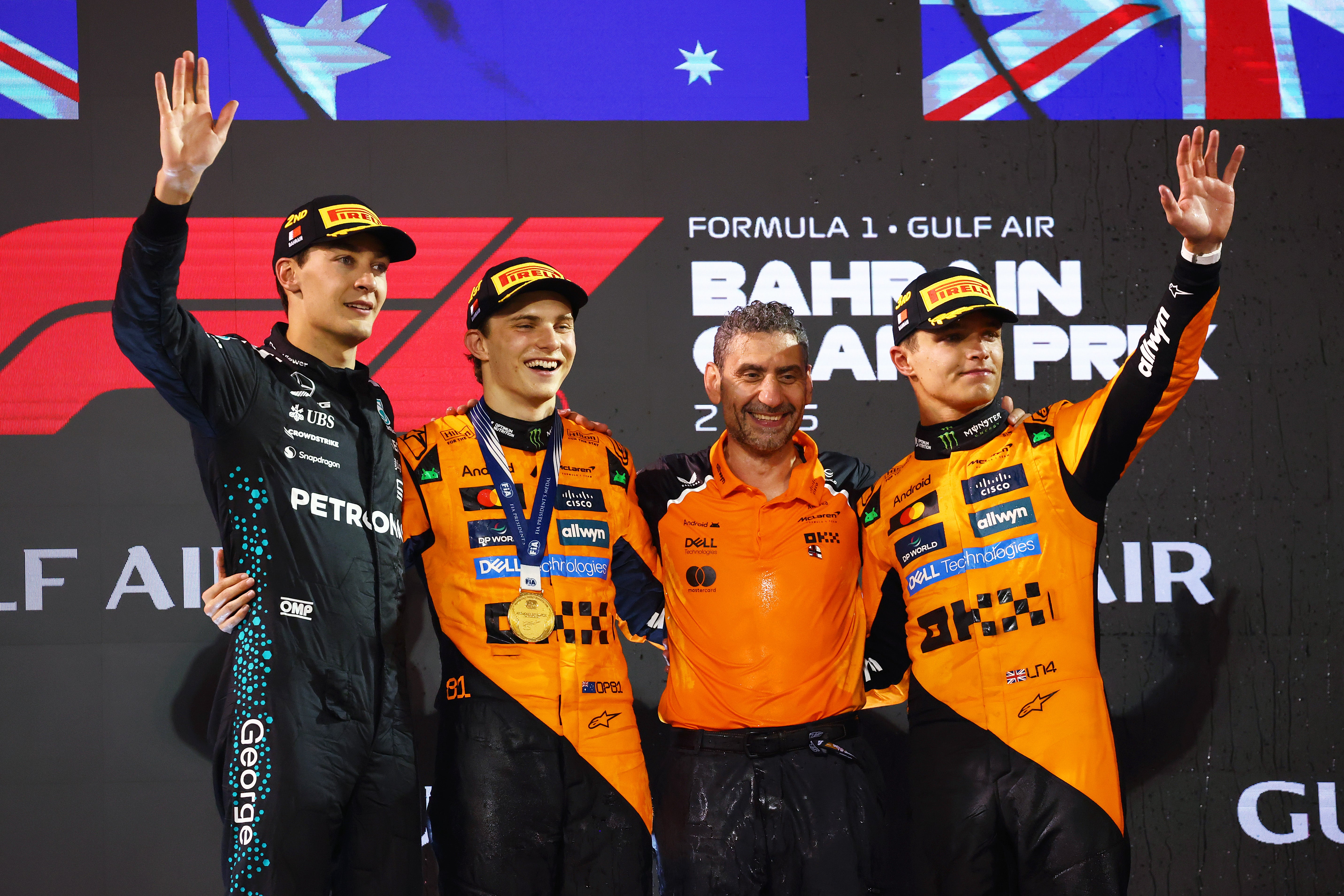 McLaren claimed their third win of the season