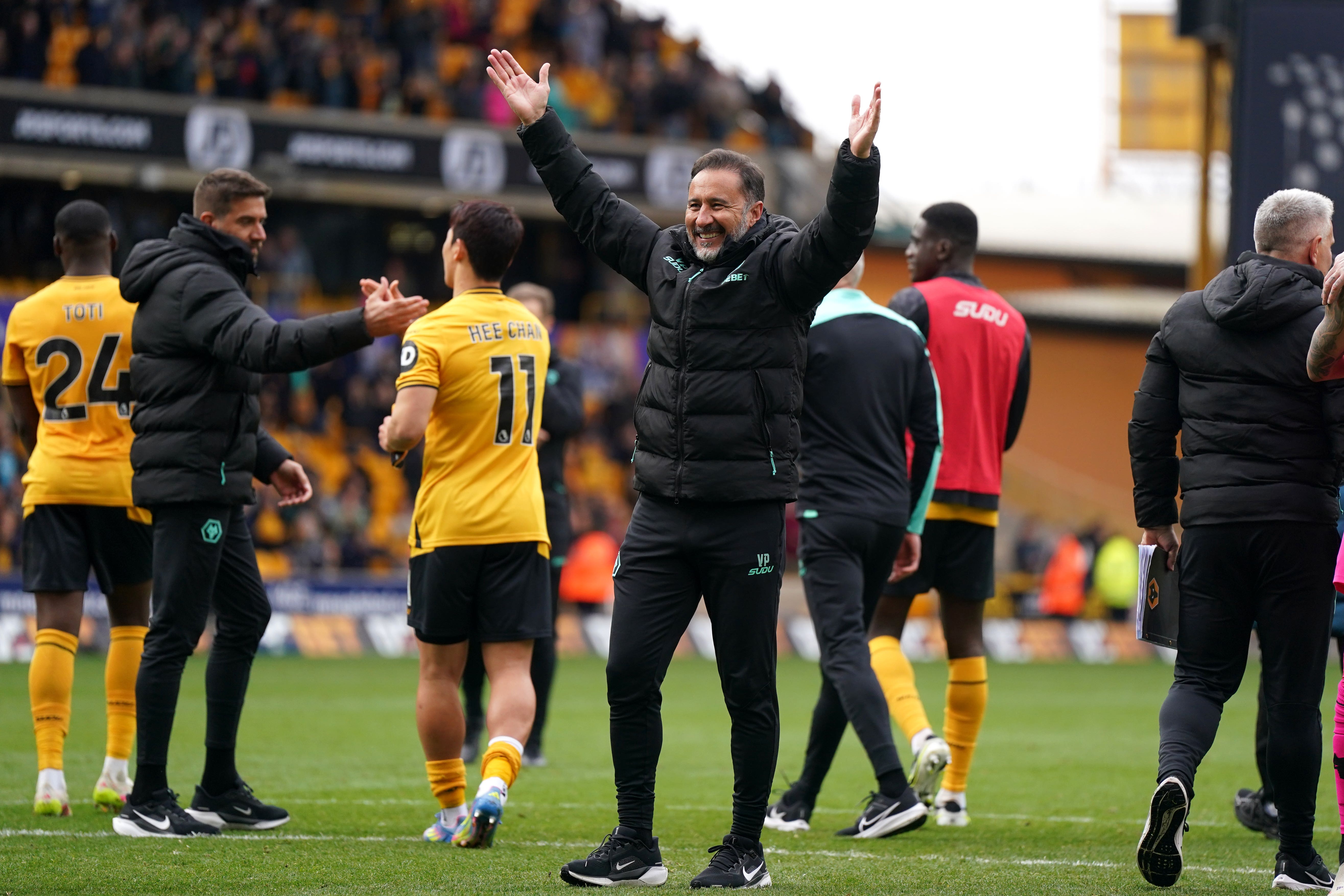 Pereira has big ambitions for Wolves (Jacob King/PA)