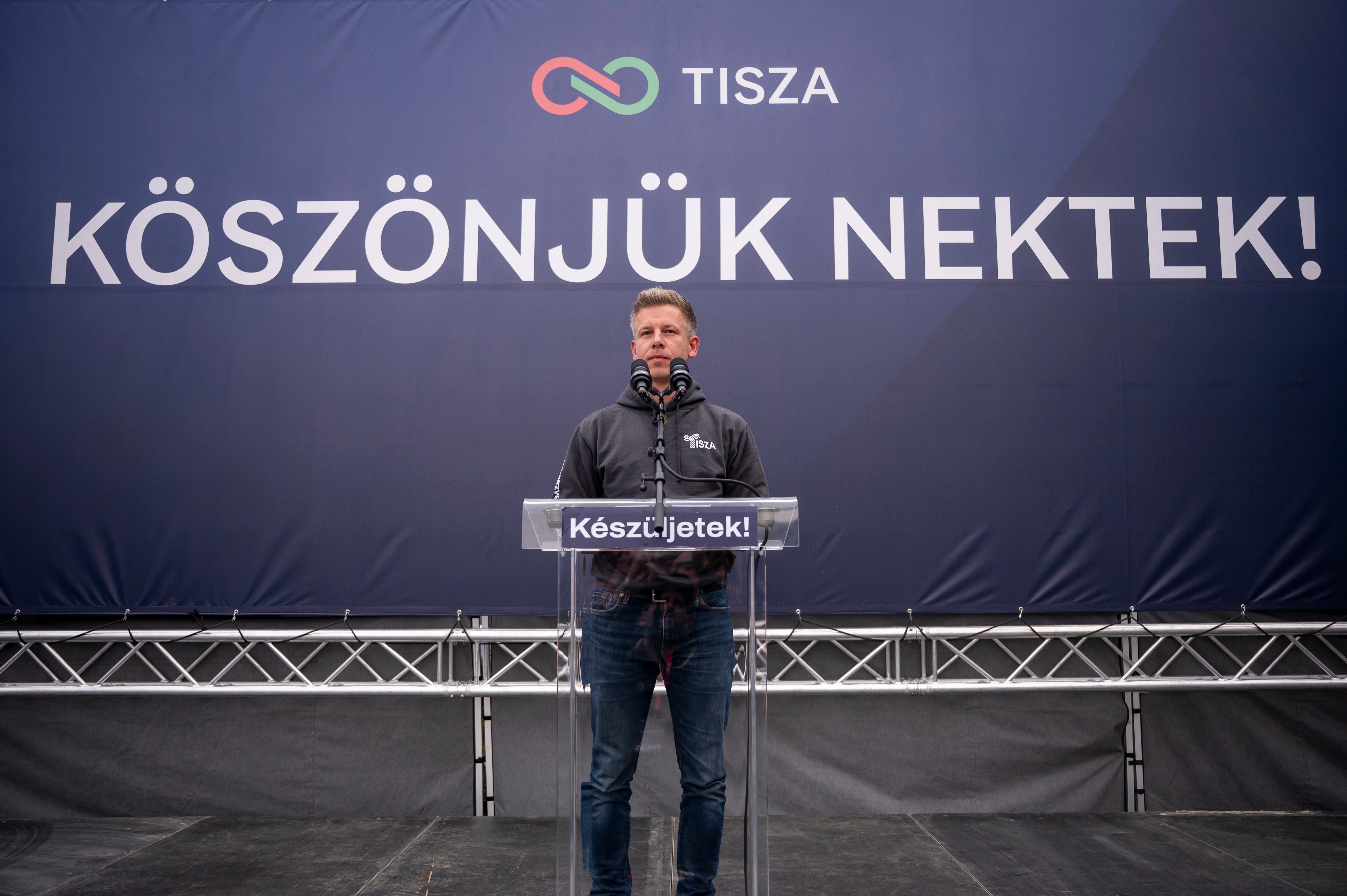 Hungary Opposition Rally